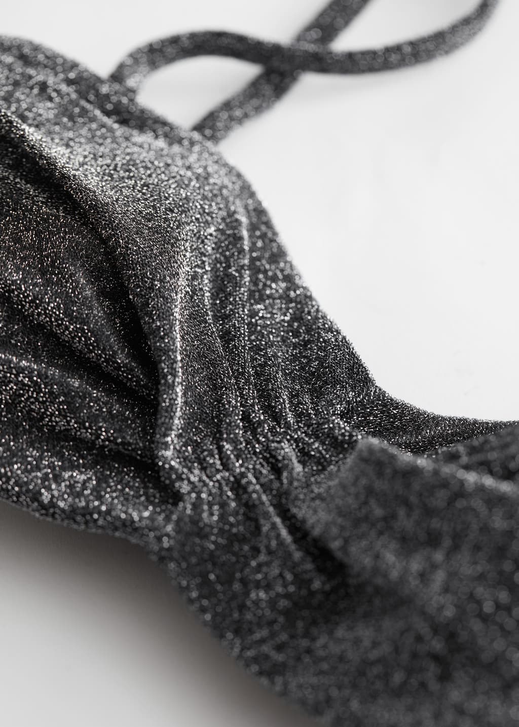 Glitter Bandeau Bikini Top - {{variantName}} - Detalle descriptivo