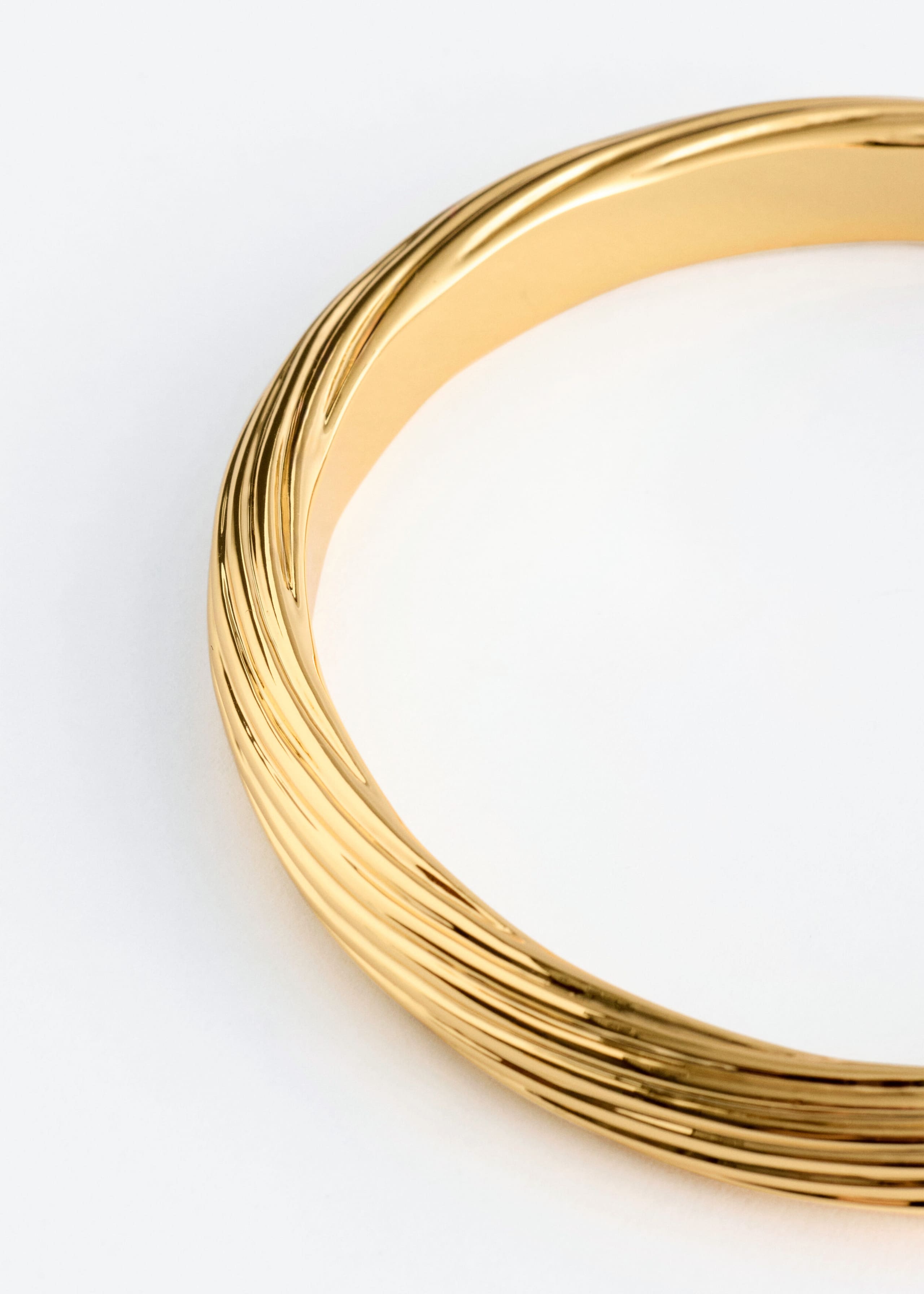 Image of Textured Bangle Bracelet