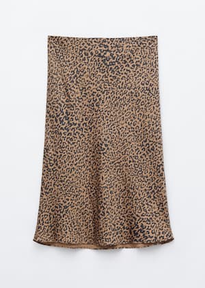 Beige/luipaardprint