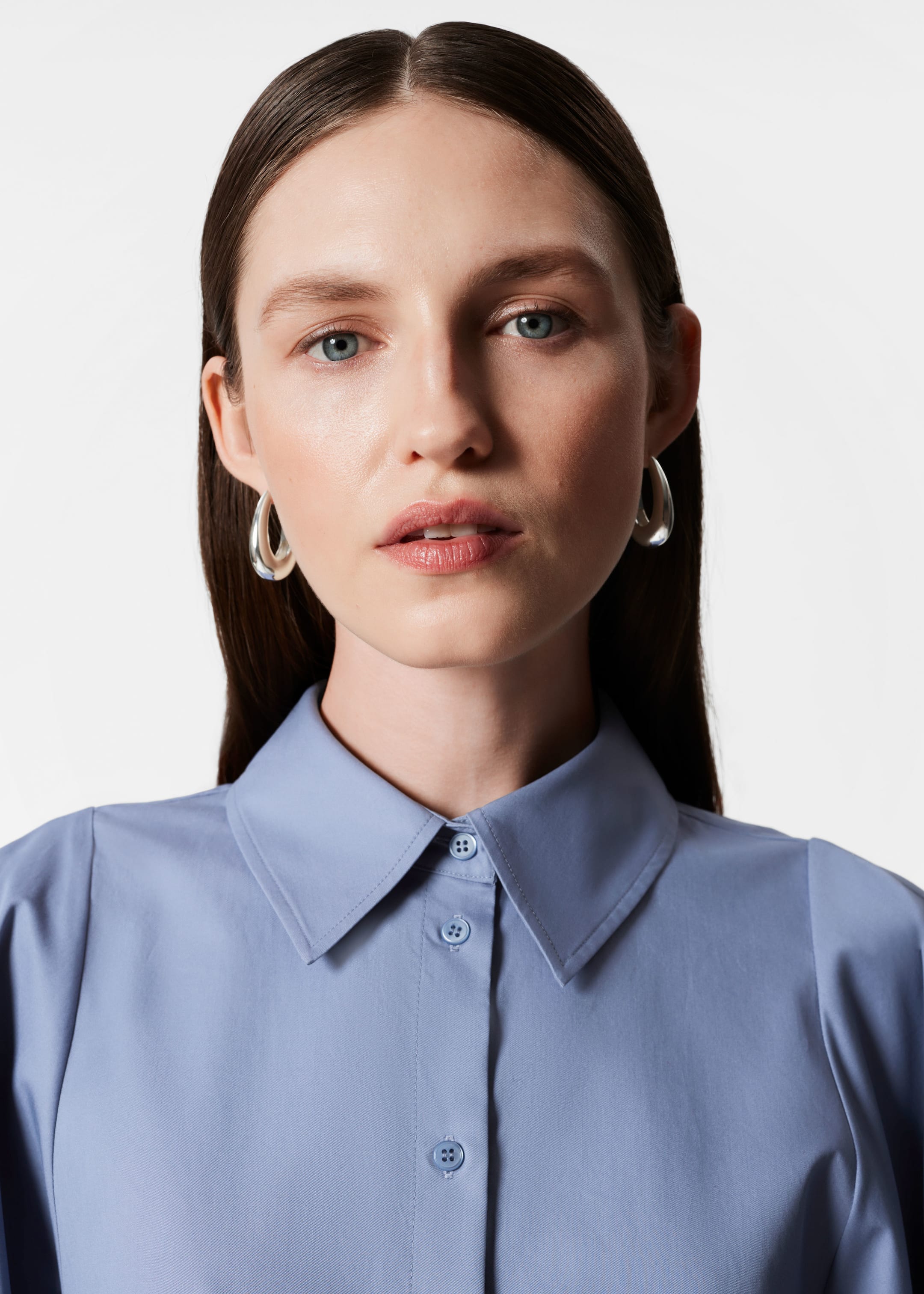 Größeres Bild ansehen: Ohrstecker in Tropfenform - Silber - Ladies | H&M DE 1