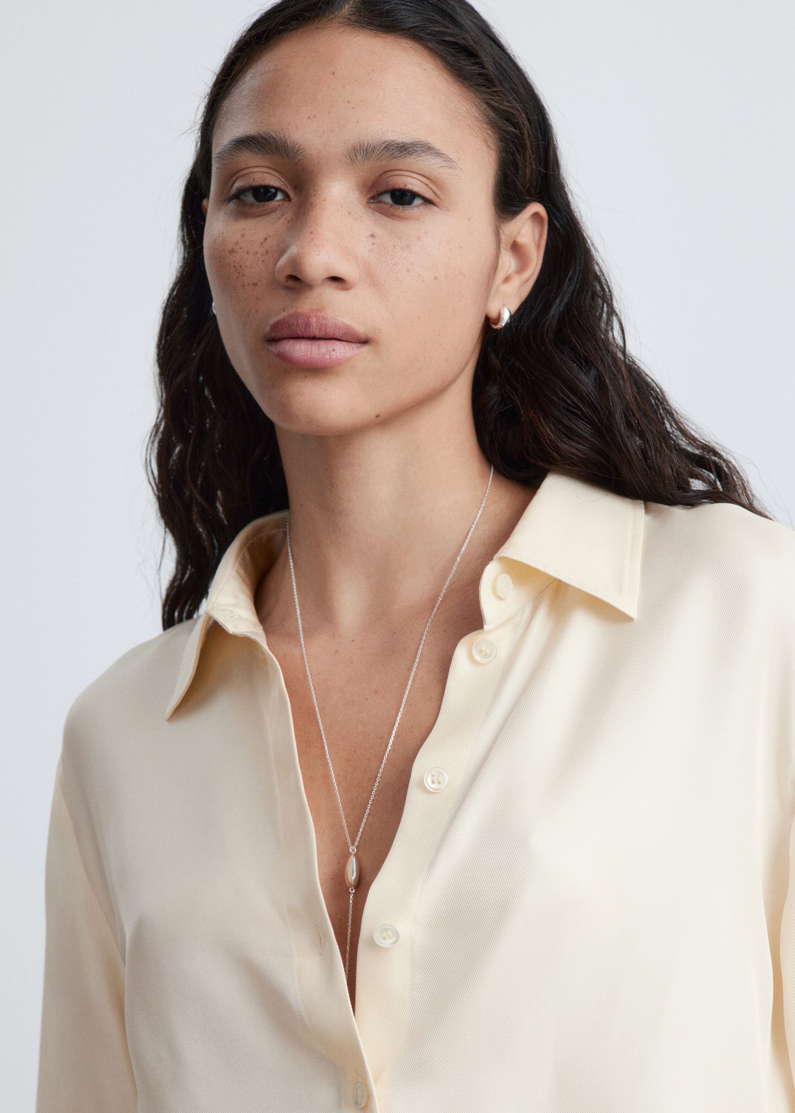 Image of Long Pendant Necklace