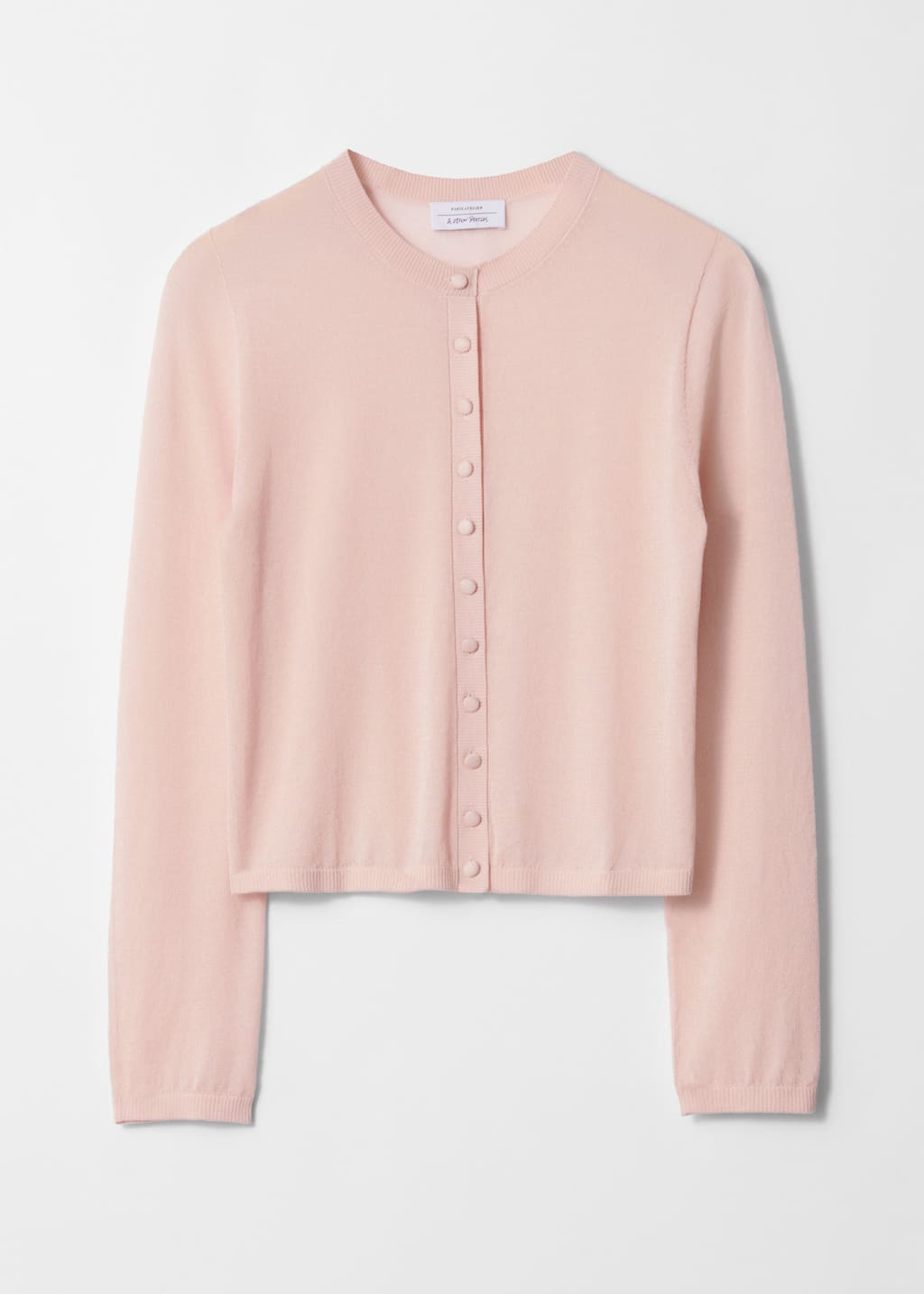 Fine Knitted Cardigan - Pink - Still Life