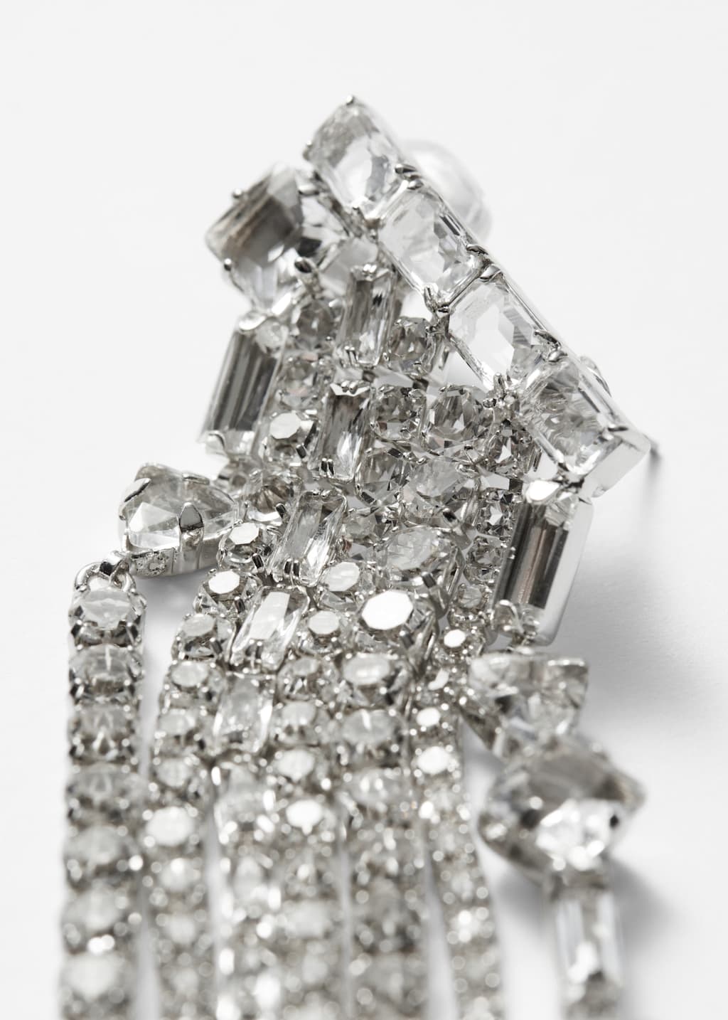 Crystal Statement Earrings - {{variantName}} - Descriptive Detail