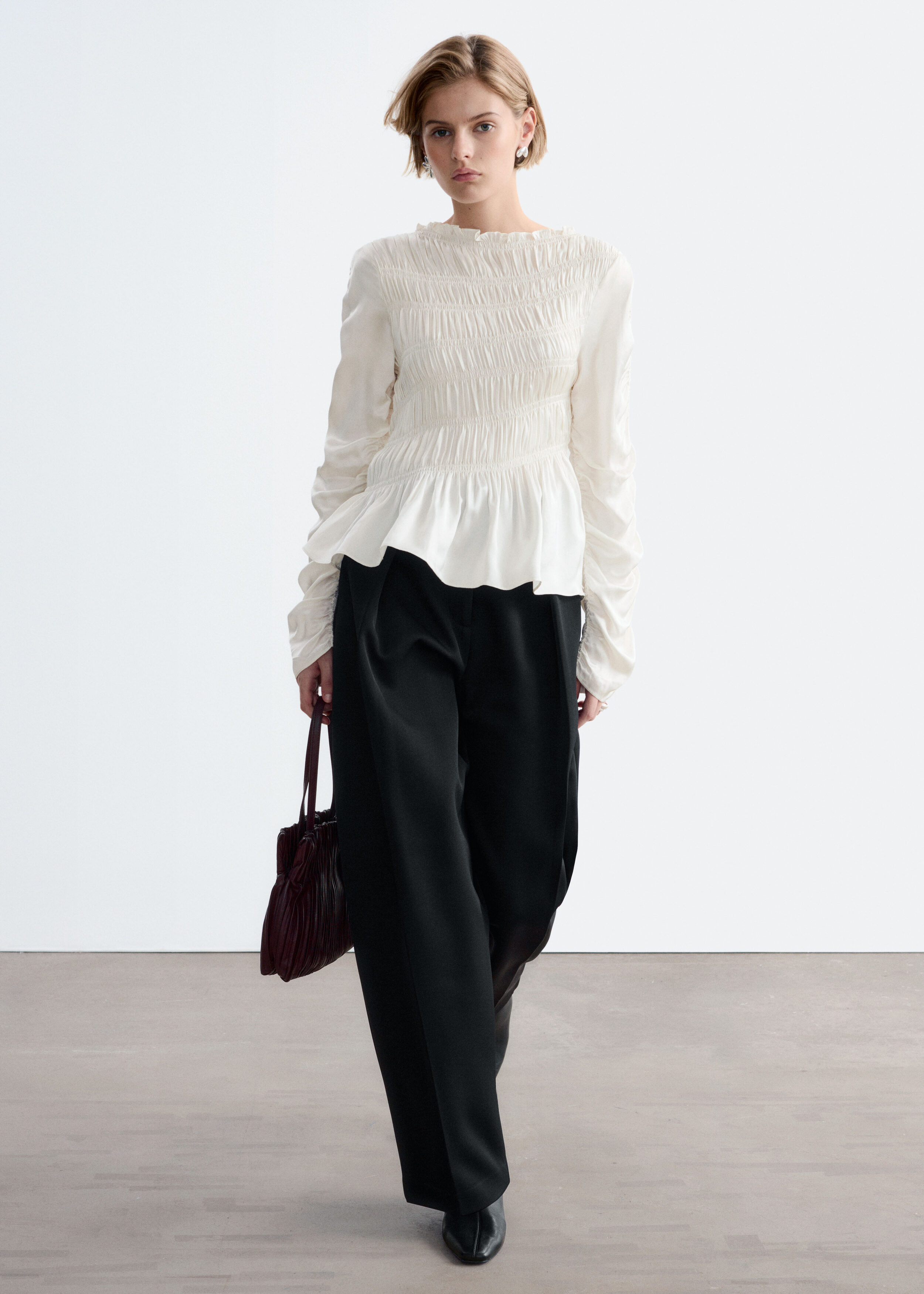 Smocked Blouse by & Other Stories