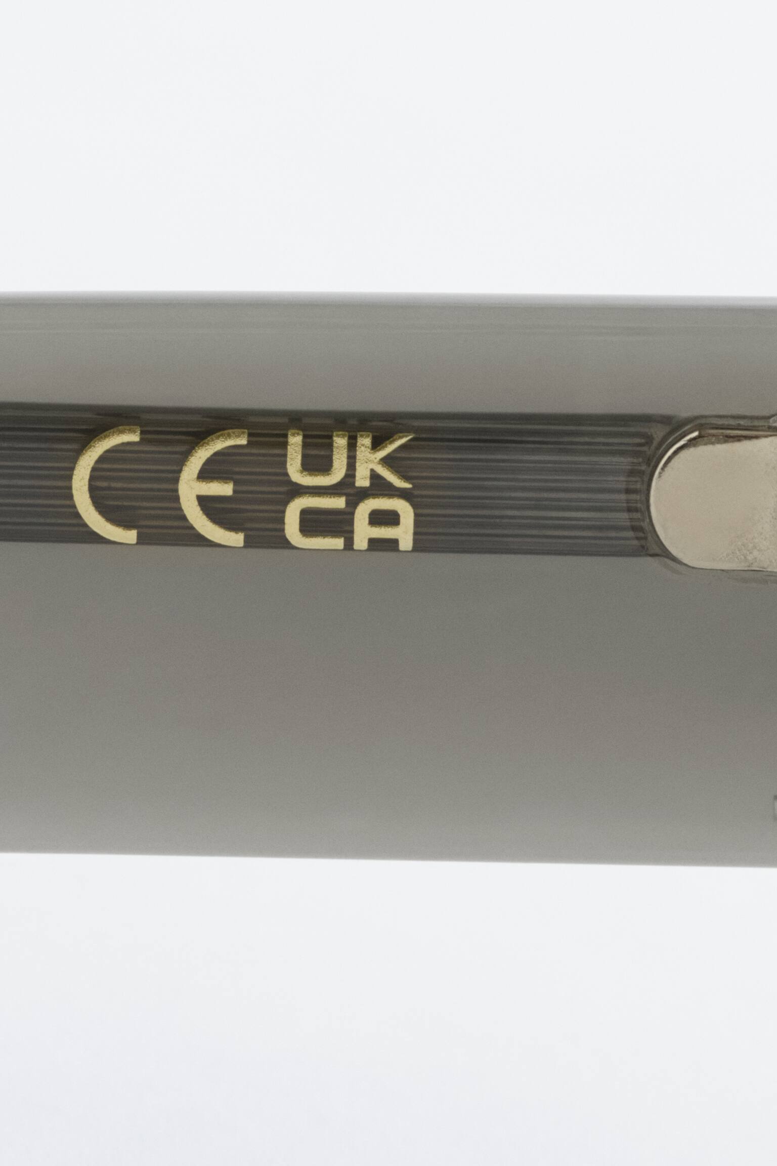 Duże owalne okulary przeciwsłoneczne - Szary/Przydymiony róż/Czarny - 5