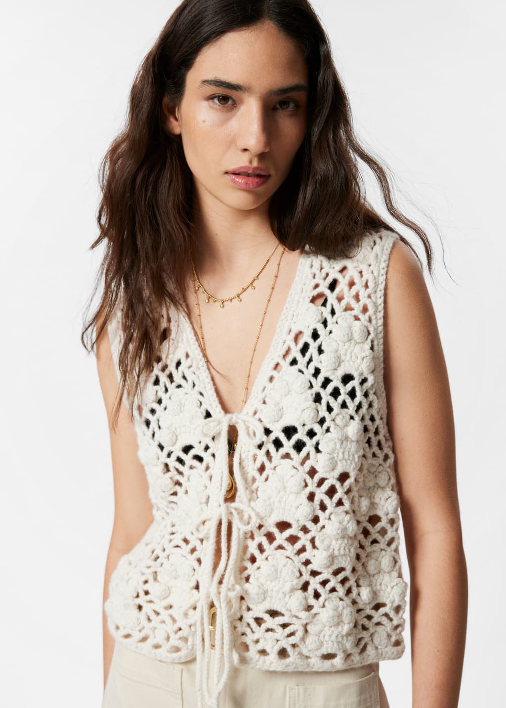 Image of Crochet Vest
