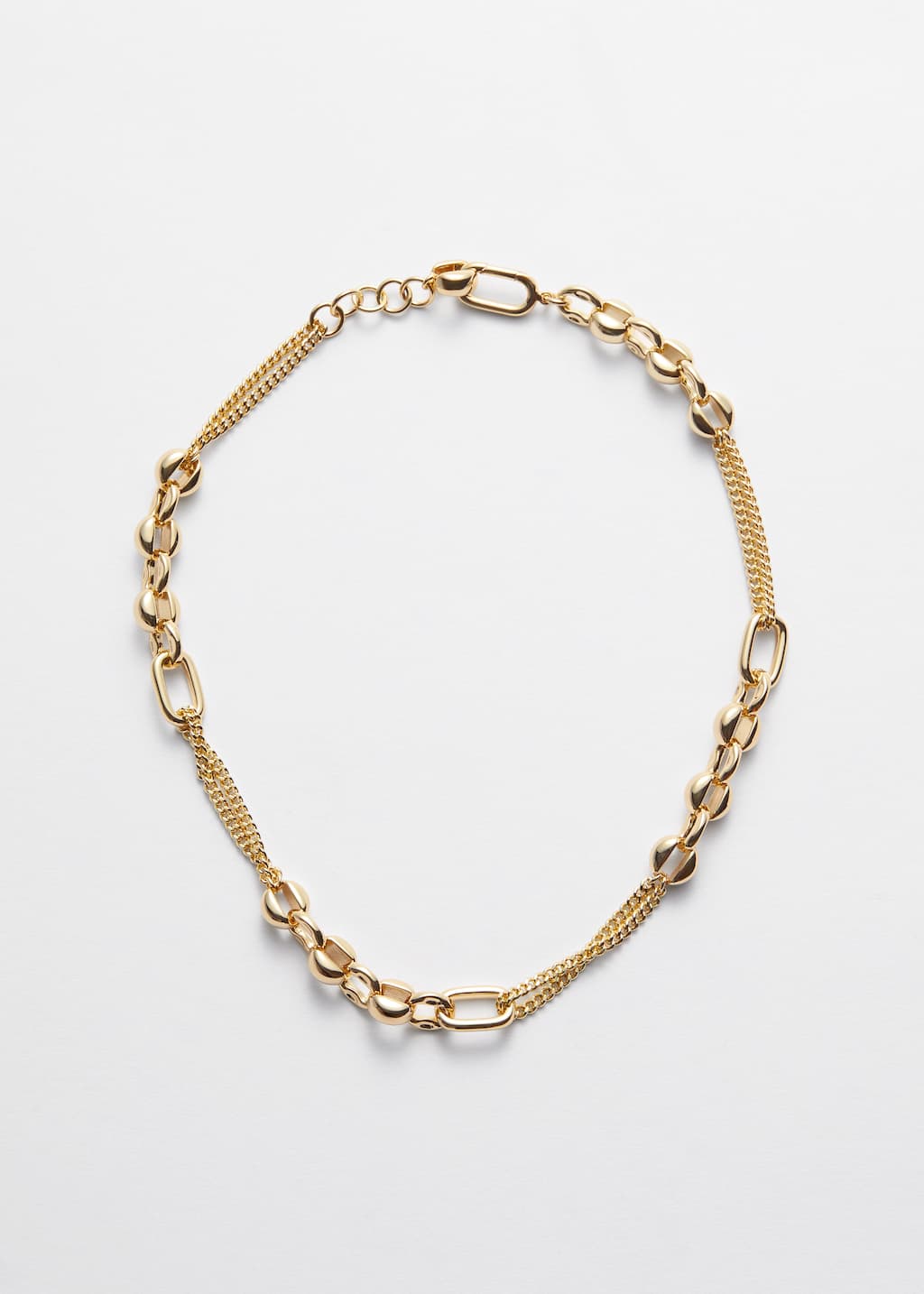 Gliederkette aus verschiedenen Materialien