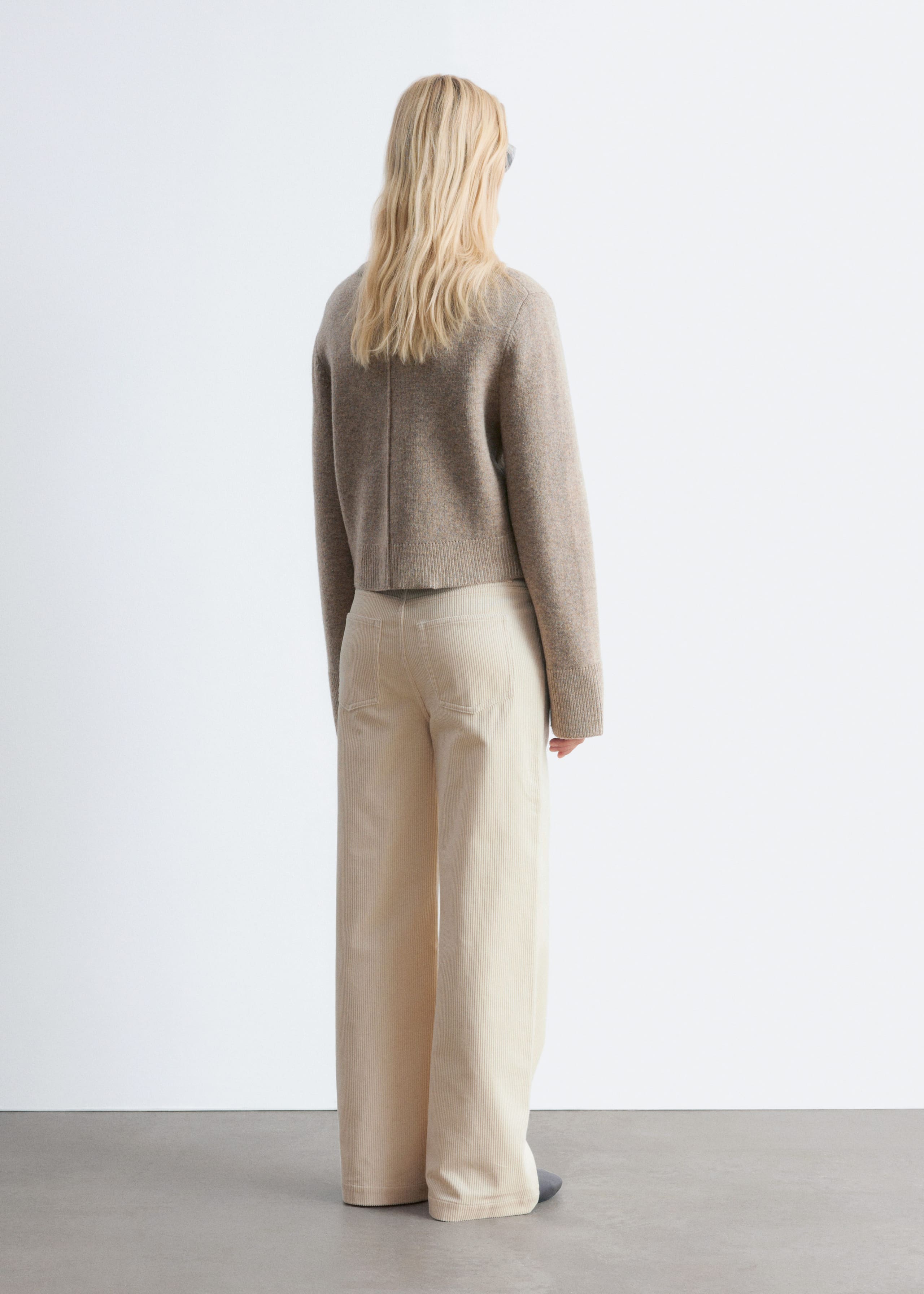 Image of Cropped Boxy Cardigan