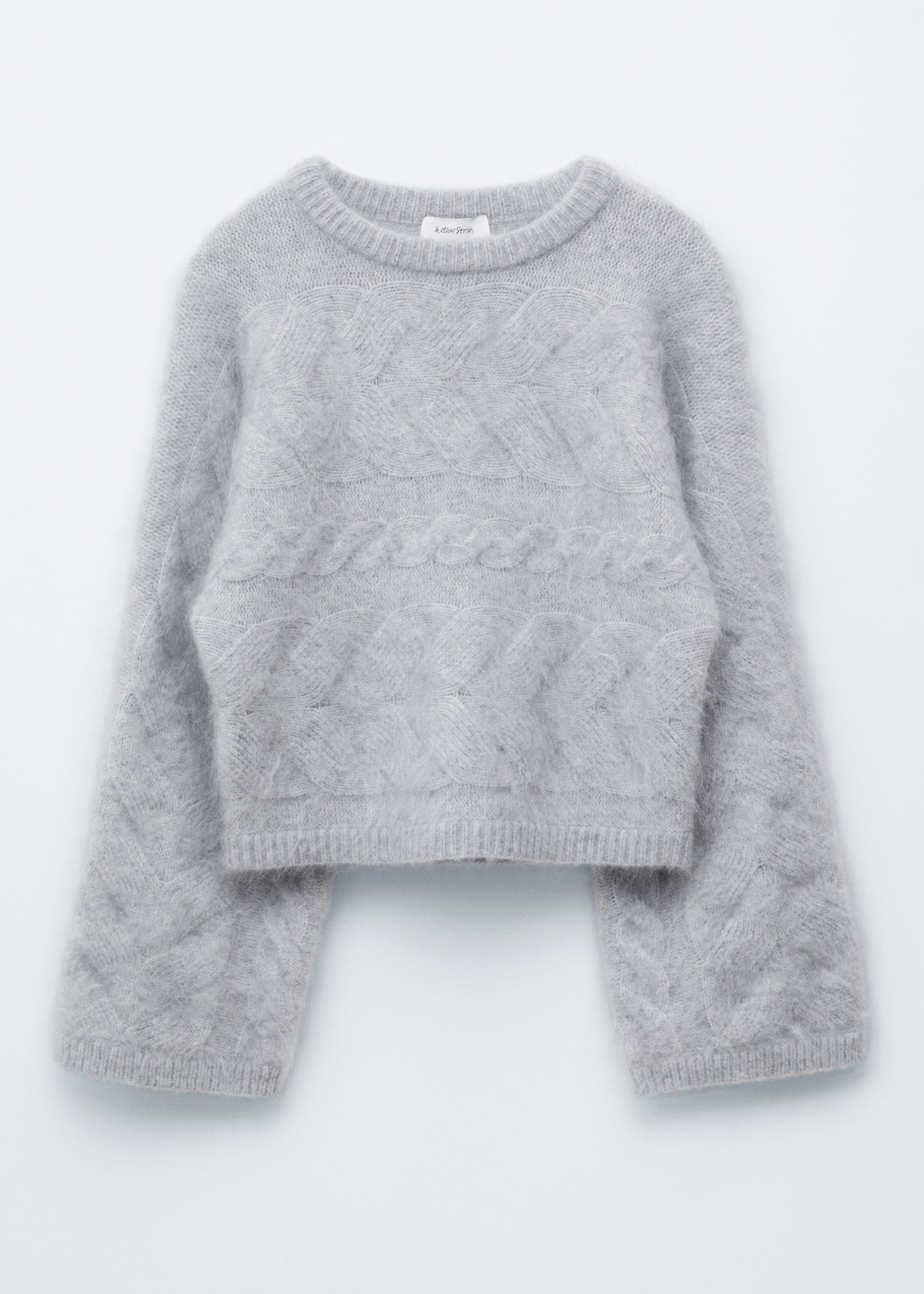 Bed&amp;Breakfast MOHAIR CABLEニット Cable&Dot Mohair Sweater ケーブル＆ドットモヘアセーター – Numero
