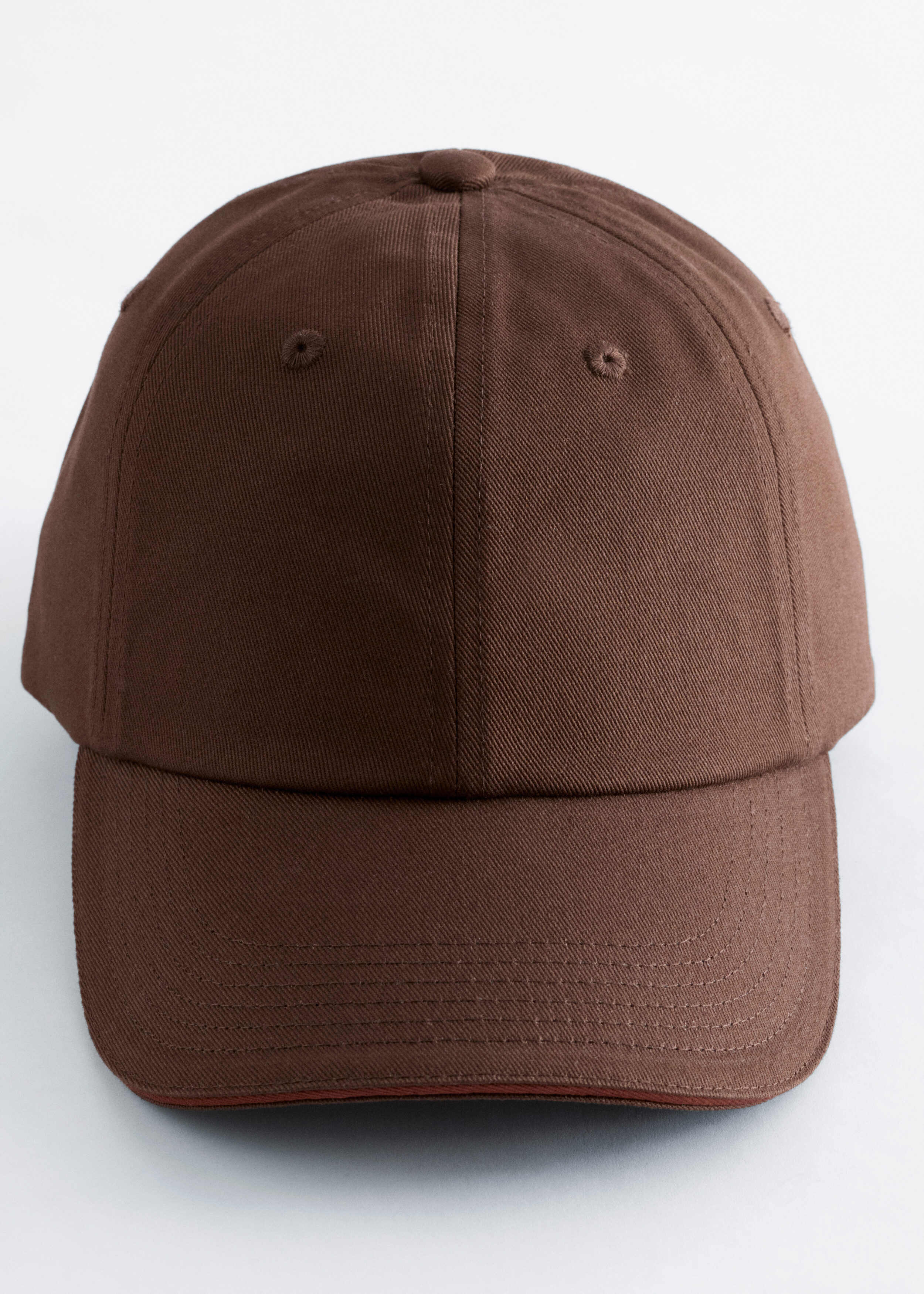 Cotton-Twill Baseball Cap - Dark Brown - & Other Stories US