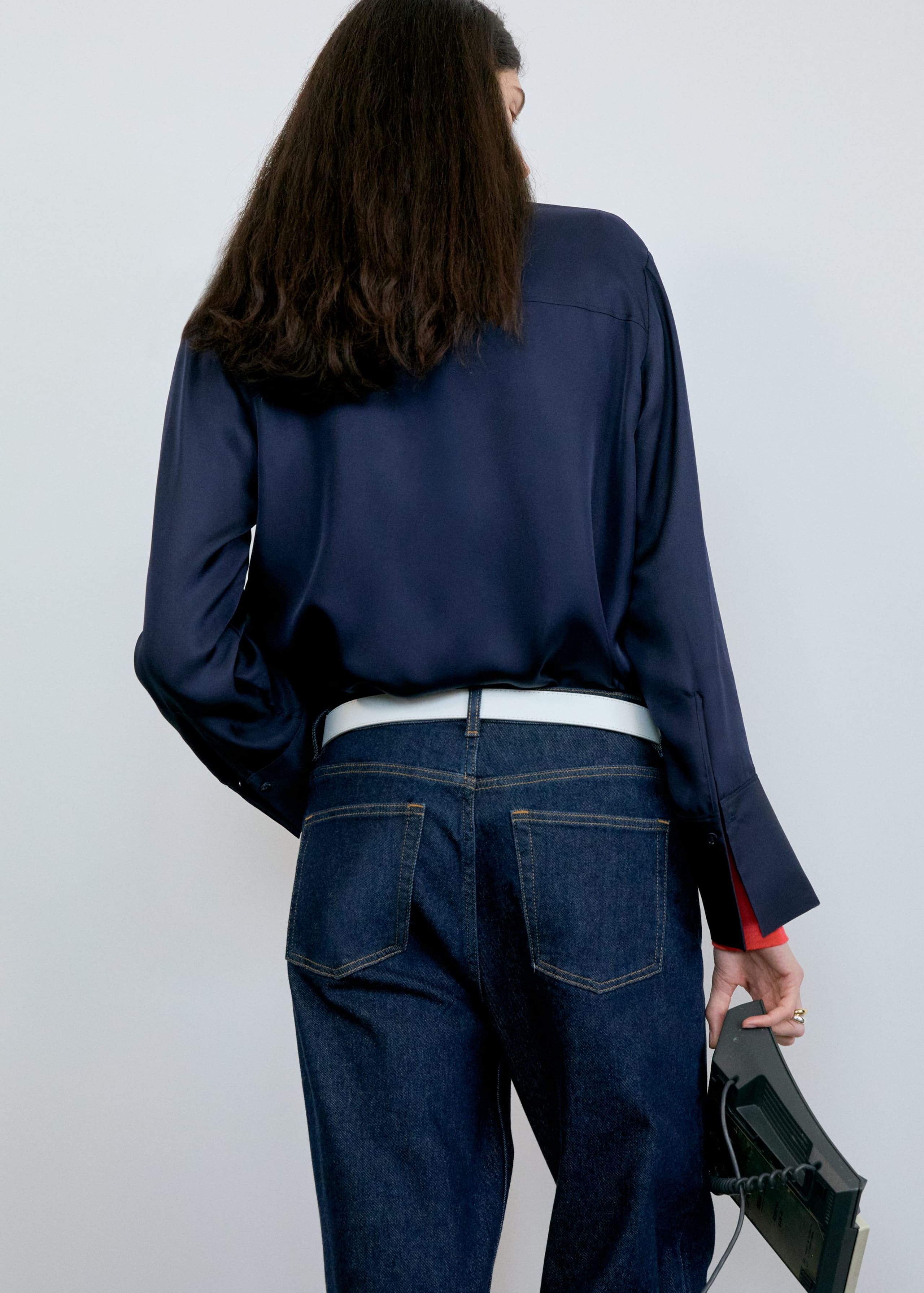 Image of Jeans mit weitem Bein
