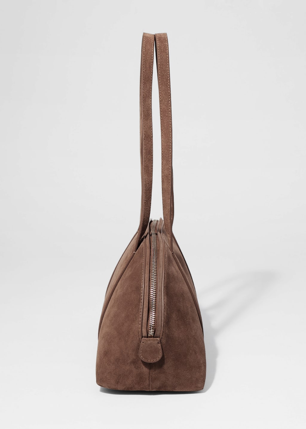 Image of Suede Bowling Bag