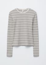 Rayures blanches/bleu foncé
