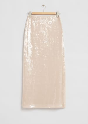 Paillettes beige chiaro