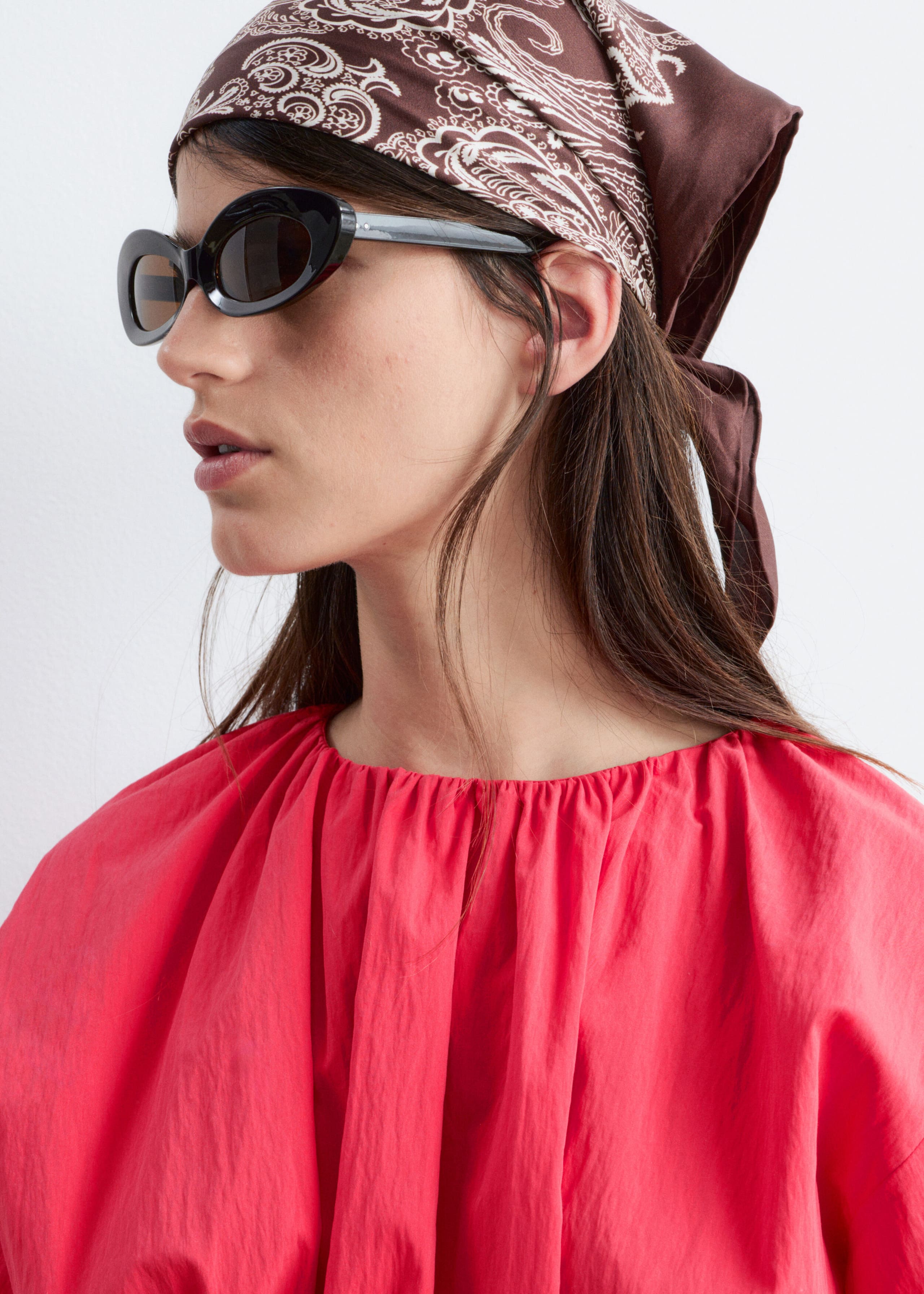 Image of Paisley Silk Scarf