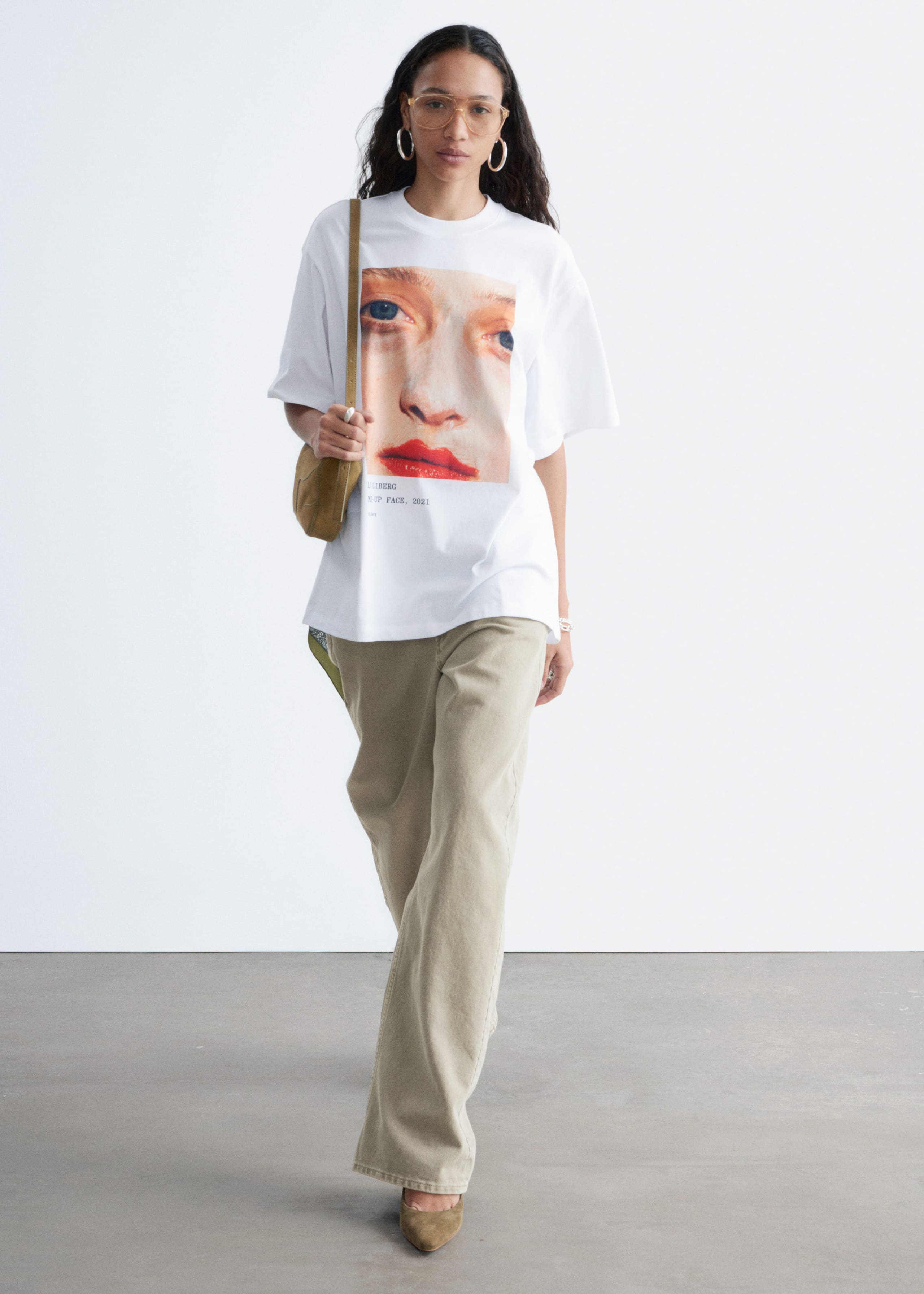 Image of Bedrucktes Oversized-T-Shirt