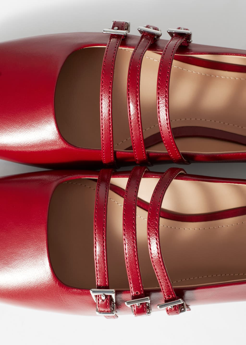 Image of Ballerines Mary-Jane en cuir