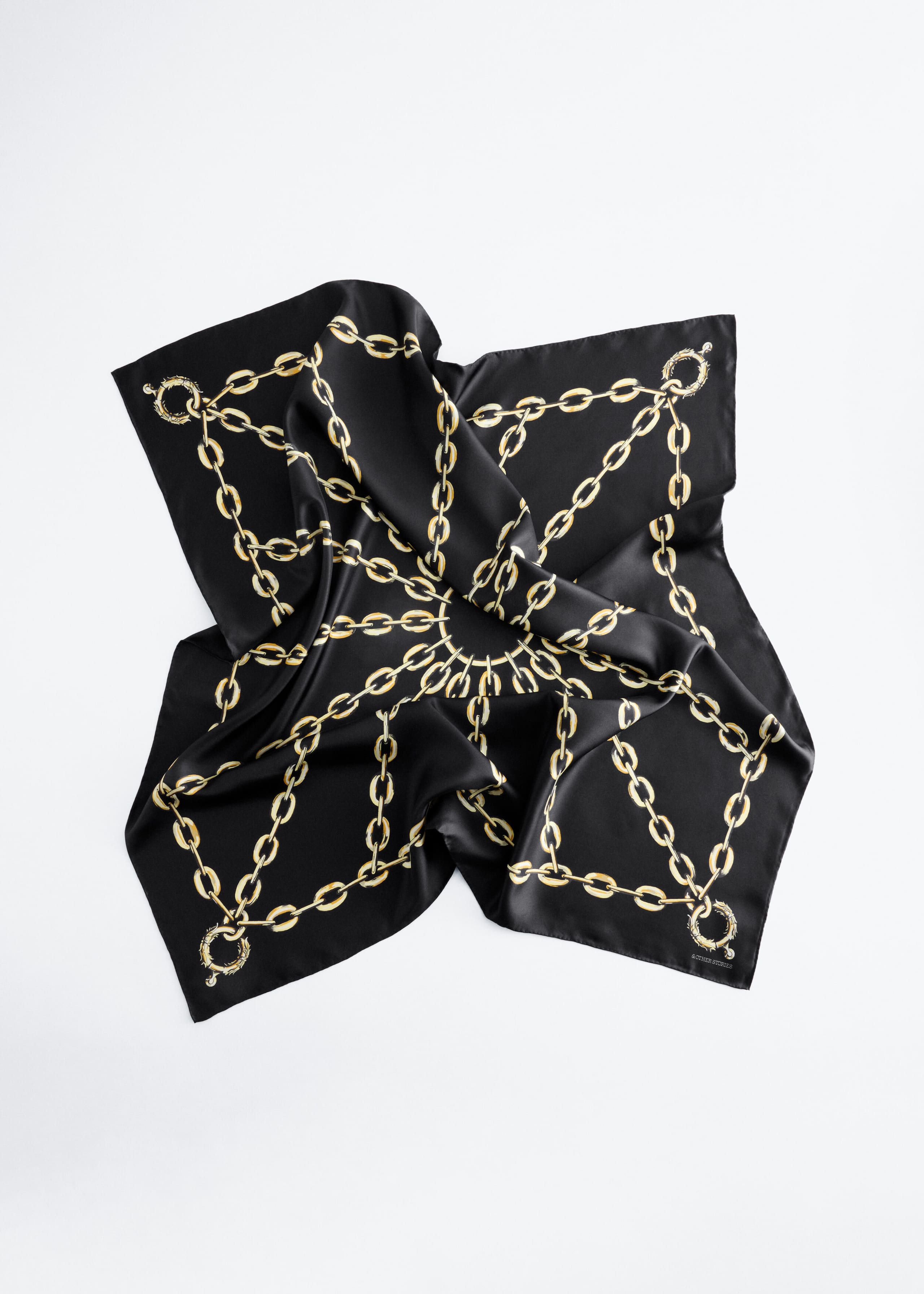 Printed Silk Scarf - {{variantName}} - Descriptive Detail