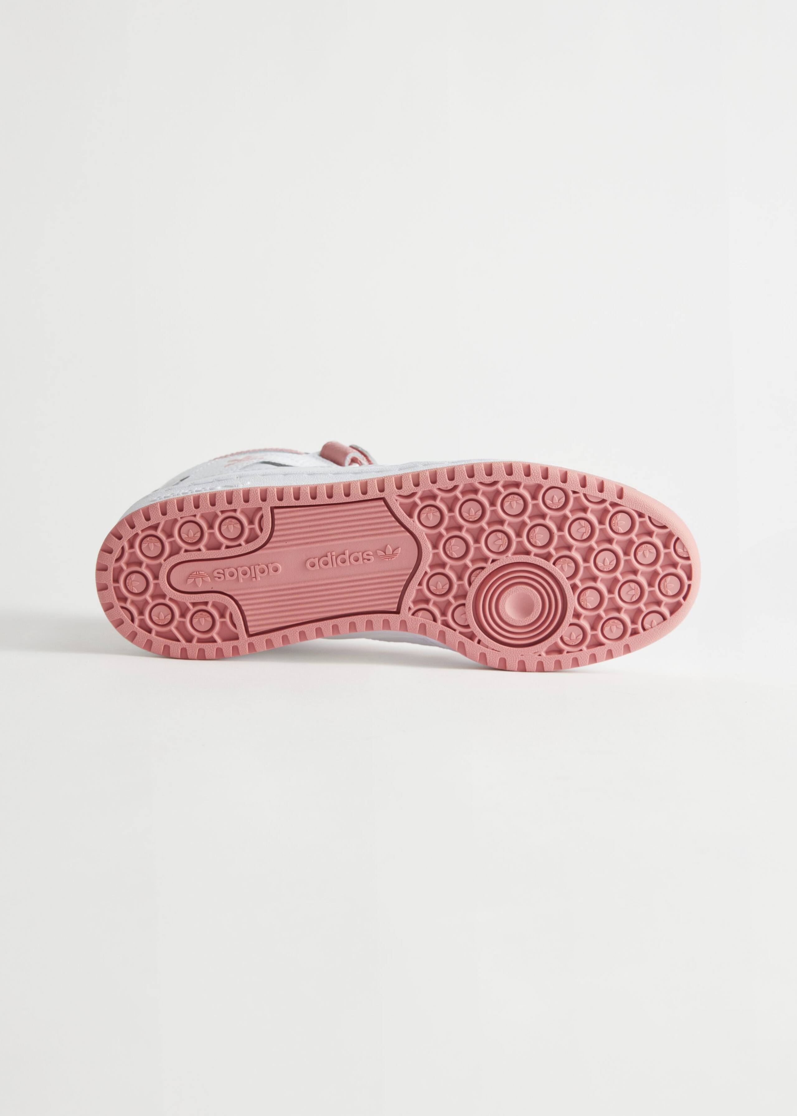adidas Forum Mid Sneakers - White/Pink - Natura morta