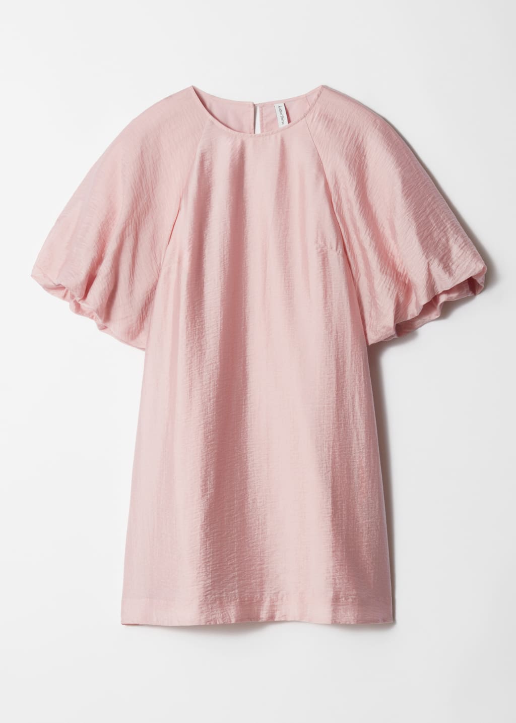 Image of Puff-Sleeve Mini Dress