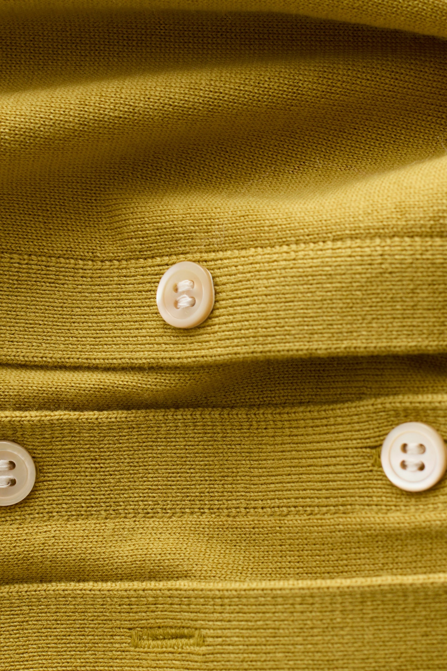 Dubbellaags vest van merinowol - Mosterdgeel/Zwart - 9