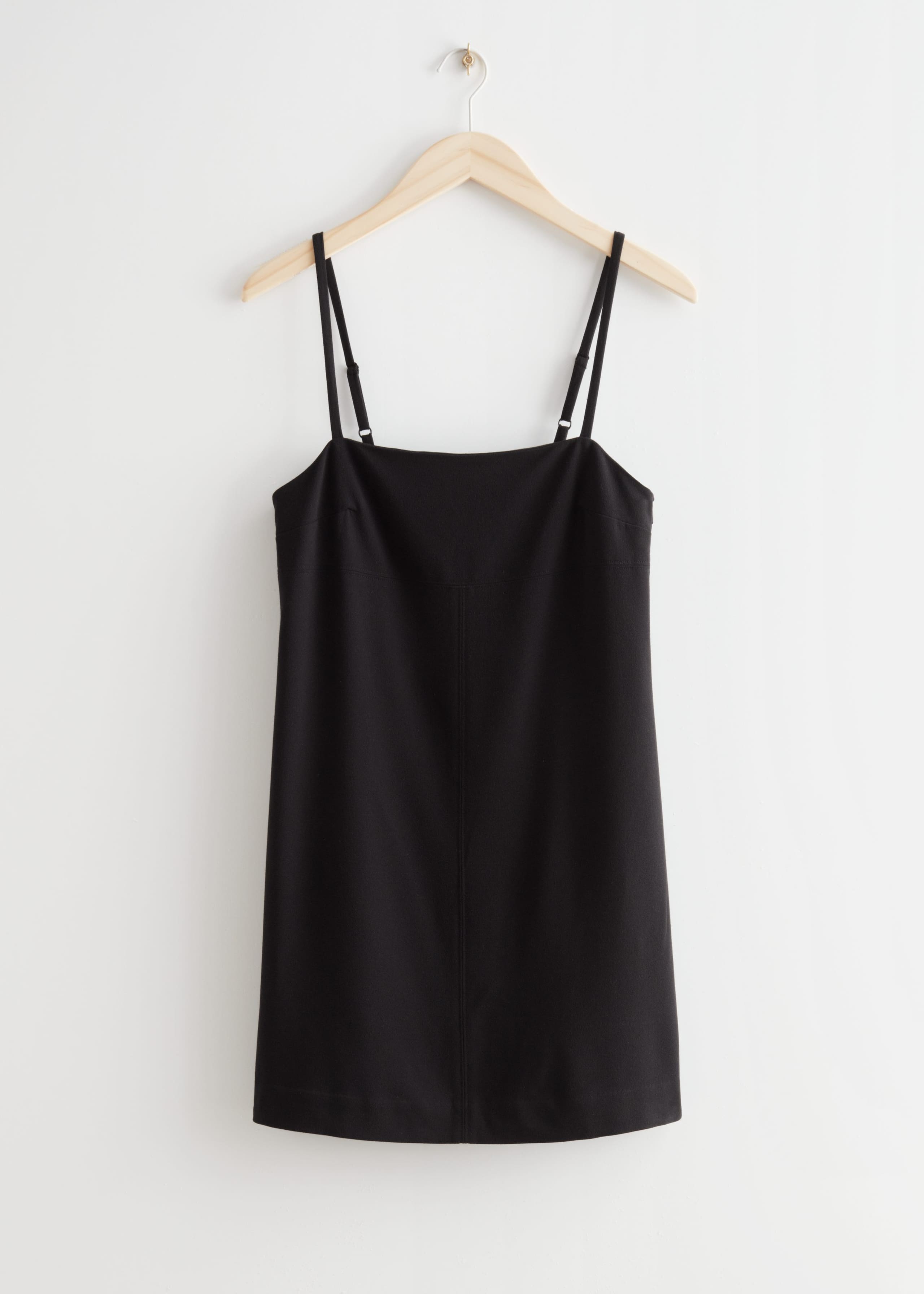 Strappy ALine Tunic - Black - Natura morta