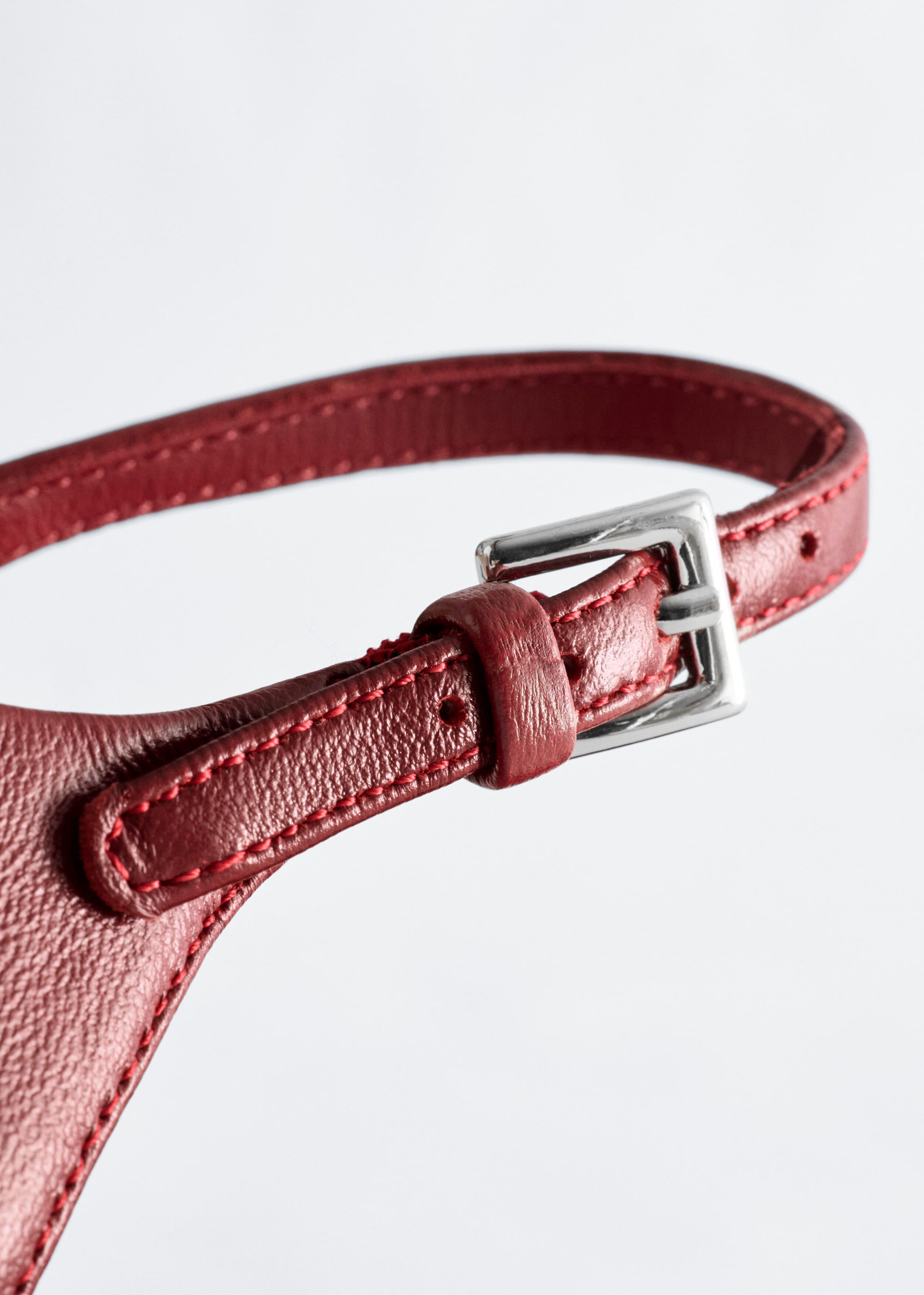 Leren pumps met blokhak - {{variantName}} - Beschrijving