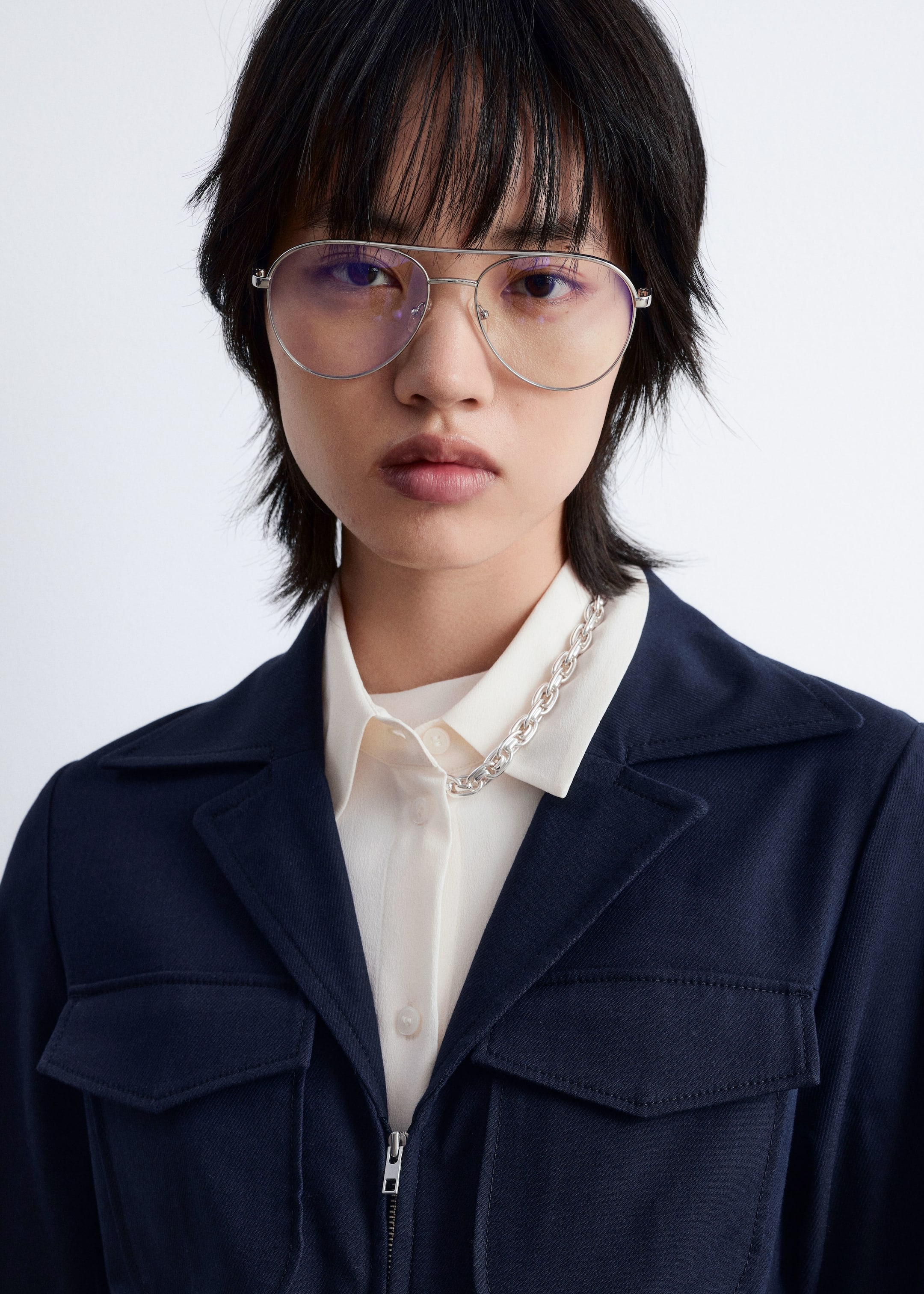 Visualizza immagine più grande: Tuta utility con cintura - Blu scuro - DONNA | H&M IT 2