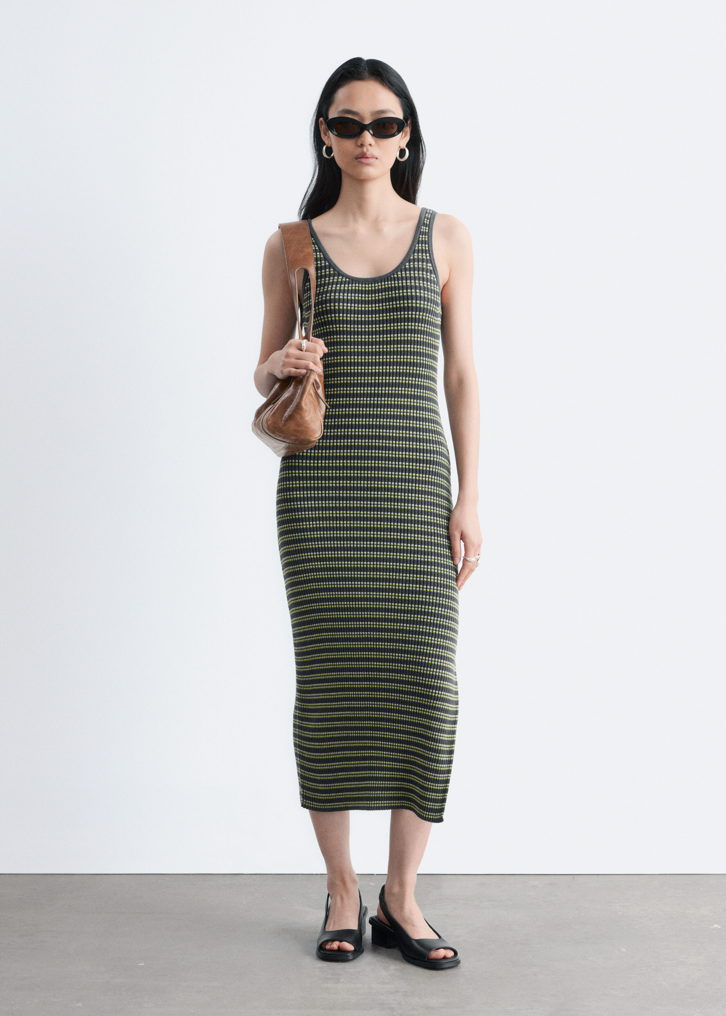 & Other Stories Rib-Knit Mini Dress | King's Cross