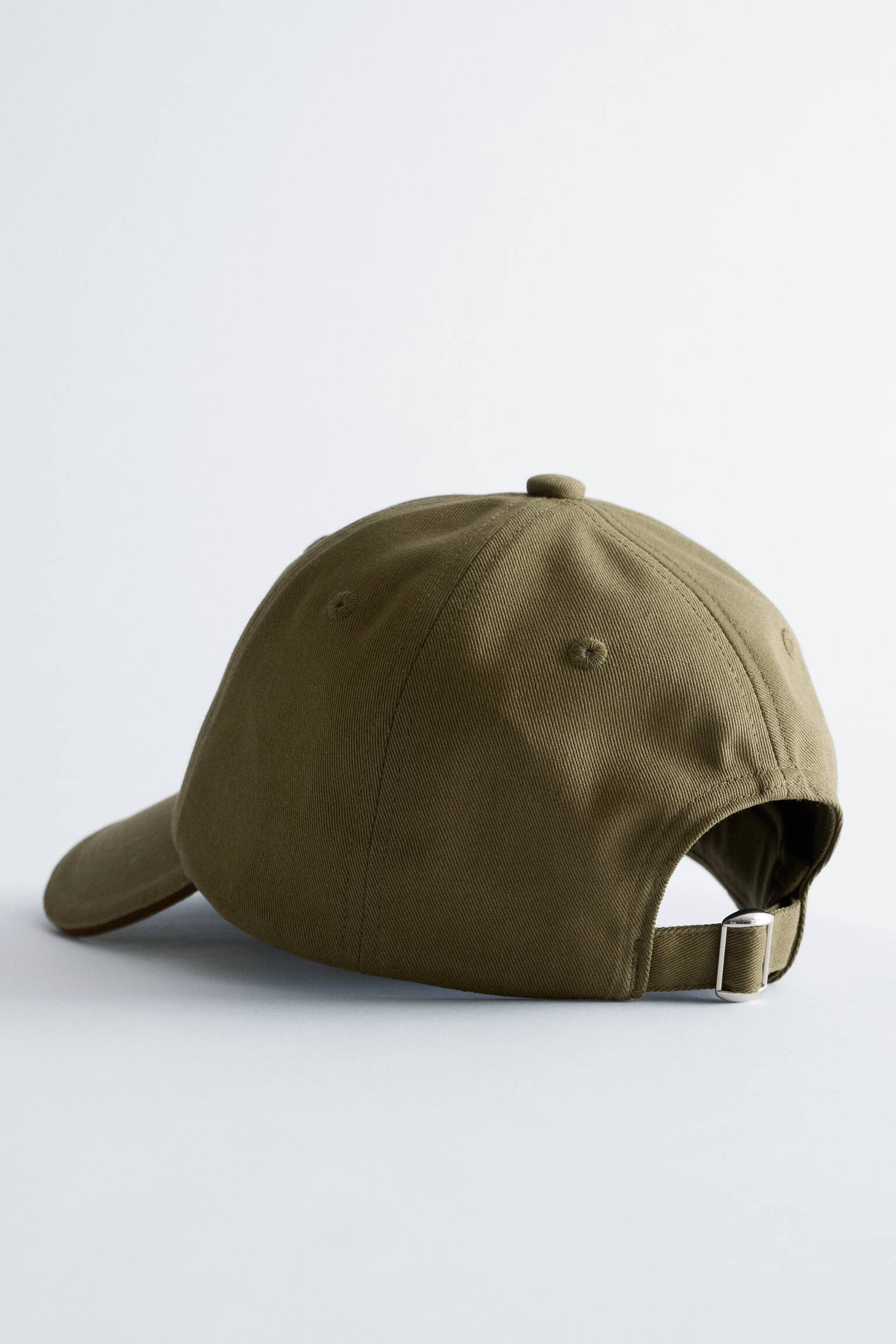 כובע בייסבול עשוי טוויל-כותנה - Khaki Green/צהוב/תכלת - 2