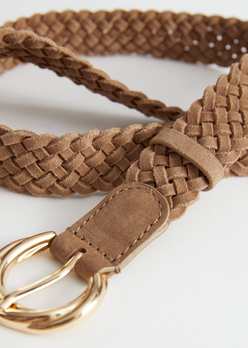 Braided Leather Belt - {{variantName}} - Descriptive Detail