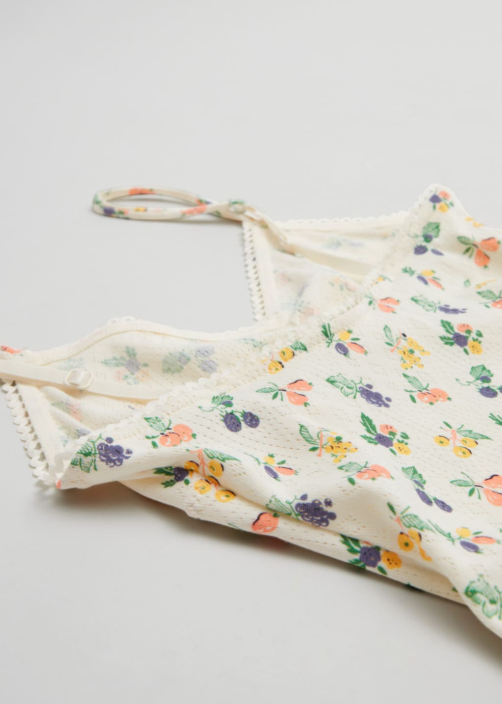 Soft Pointelle Cotton Bodysuit - {{variantName}} - Descriptive Detail