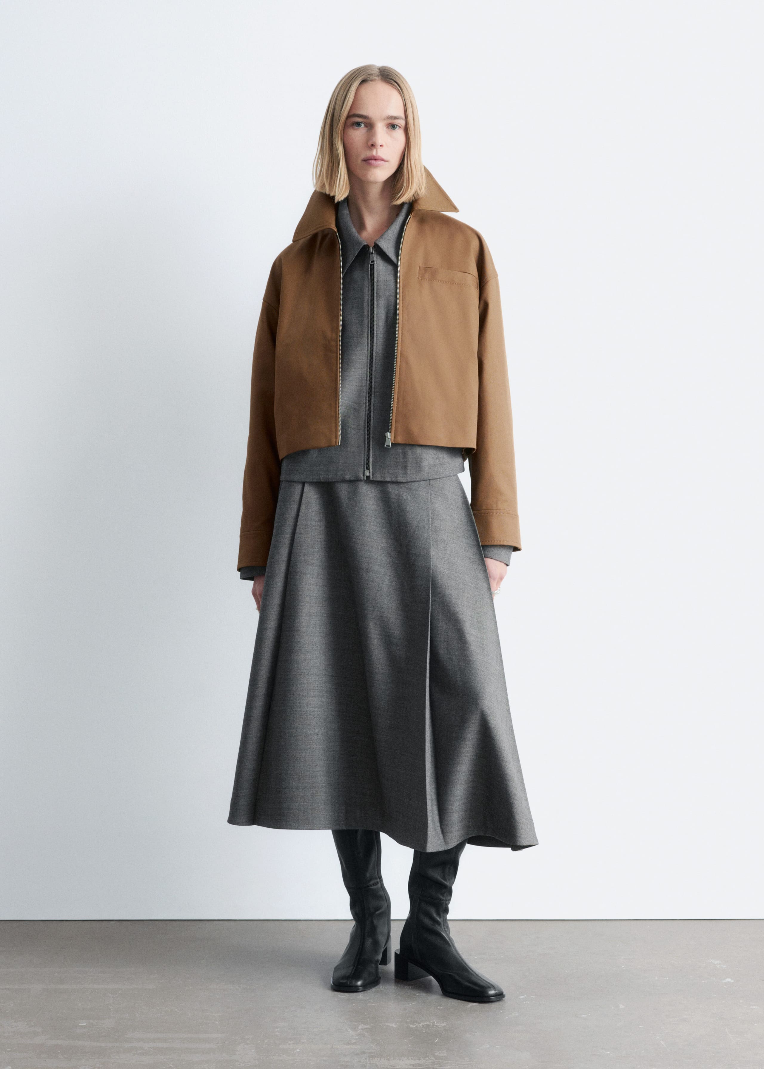 Image of Short Twill Jacket