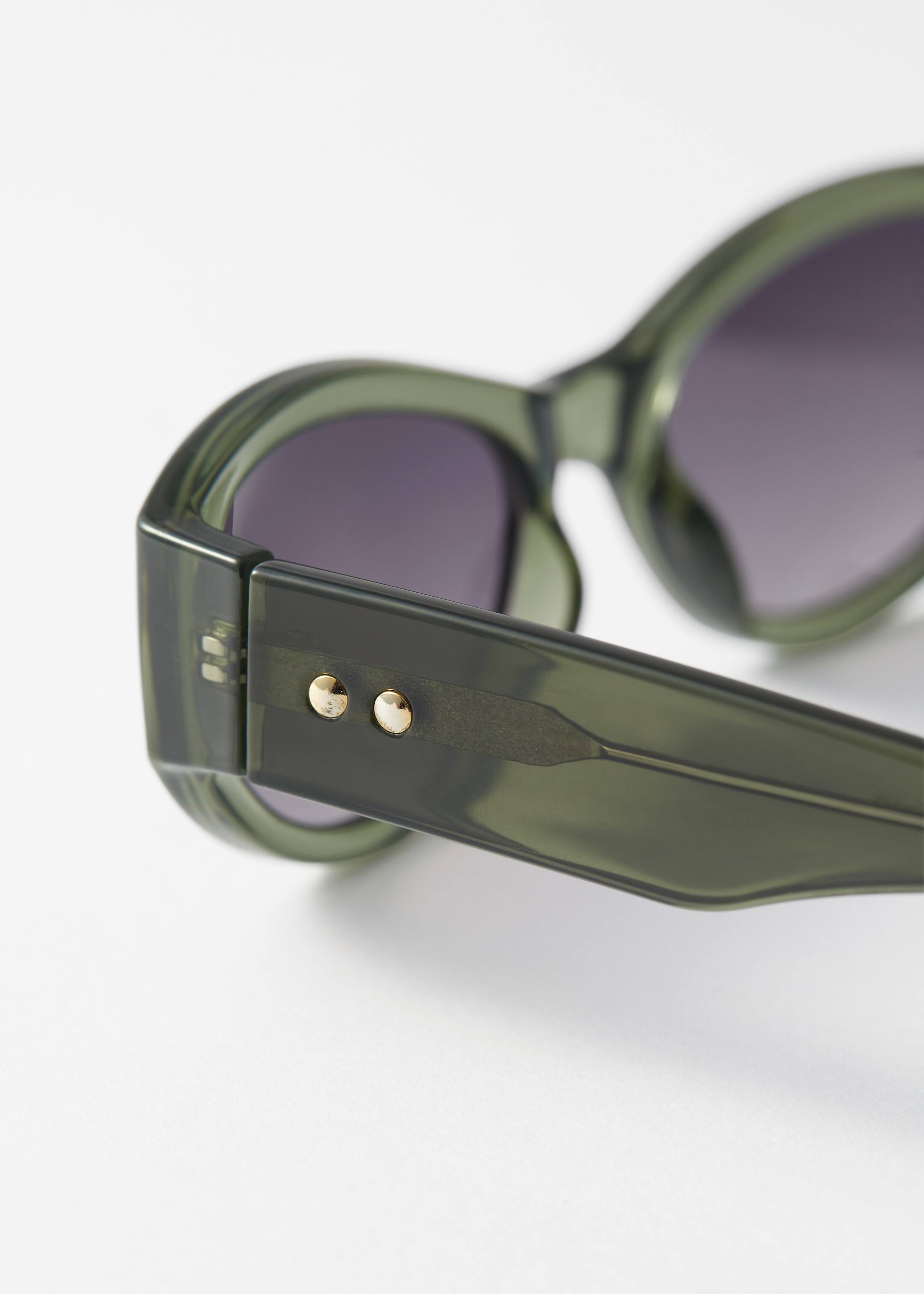 Zobrazit větší obrázek: Oválné sluneční brýle Cat-Eye - Zelená - ŽENY | H&M CZ 2
