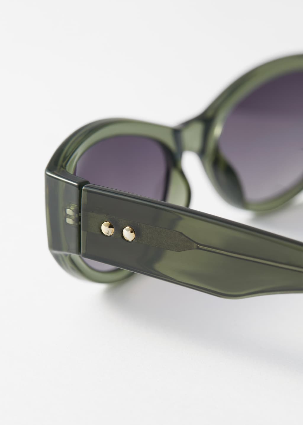 Image of Ovale Cat-Eye-Sonnenbrille