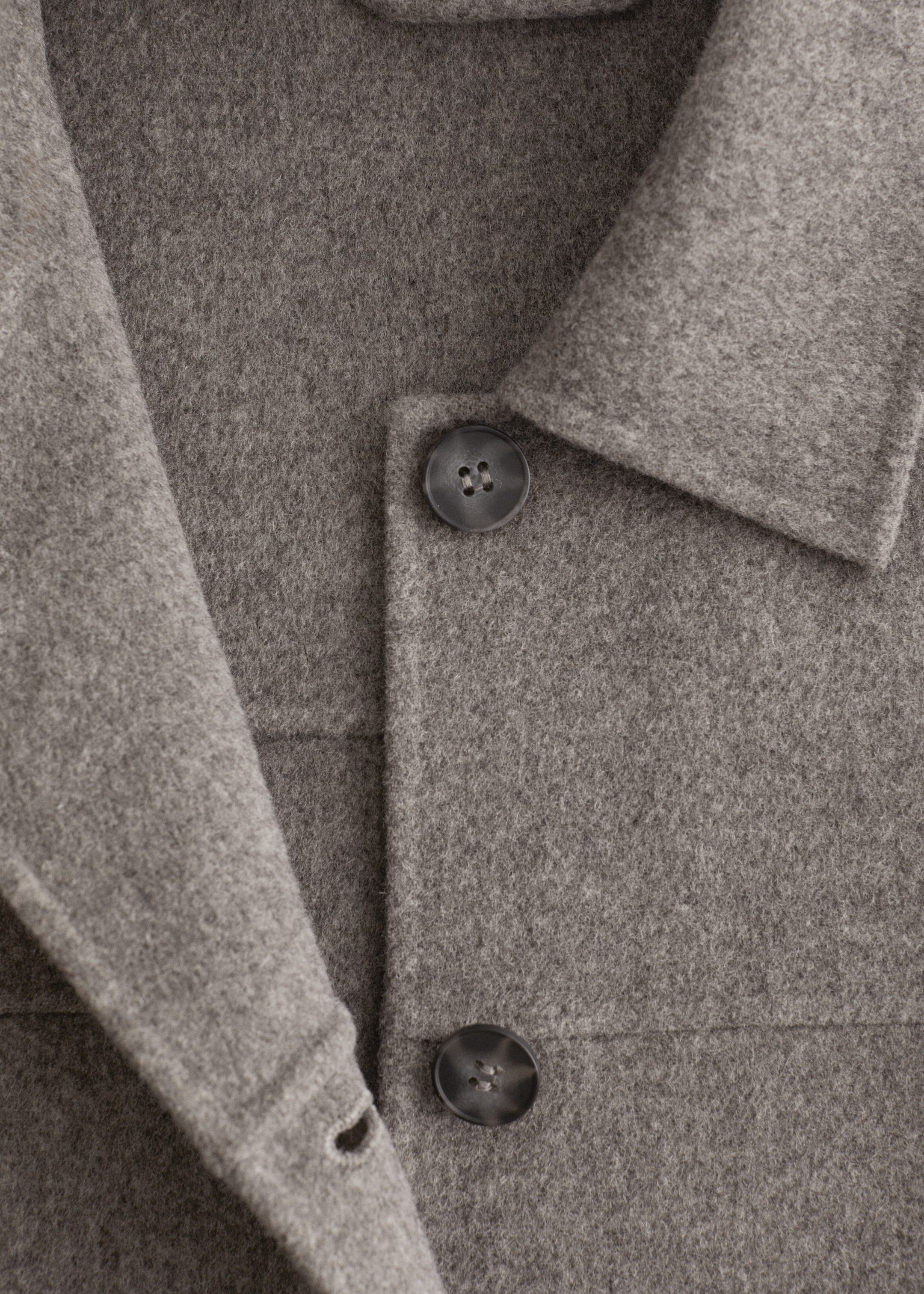 Grösseres Bild ansehen: Wolljacke mit Kragen - Grau - DAMEN | H&M CH 9