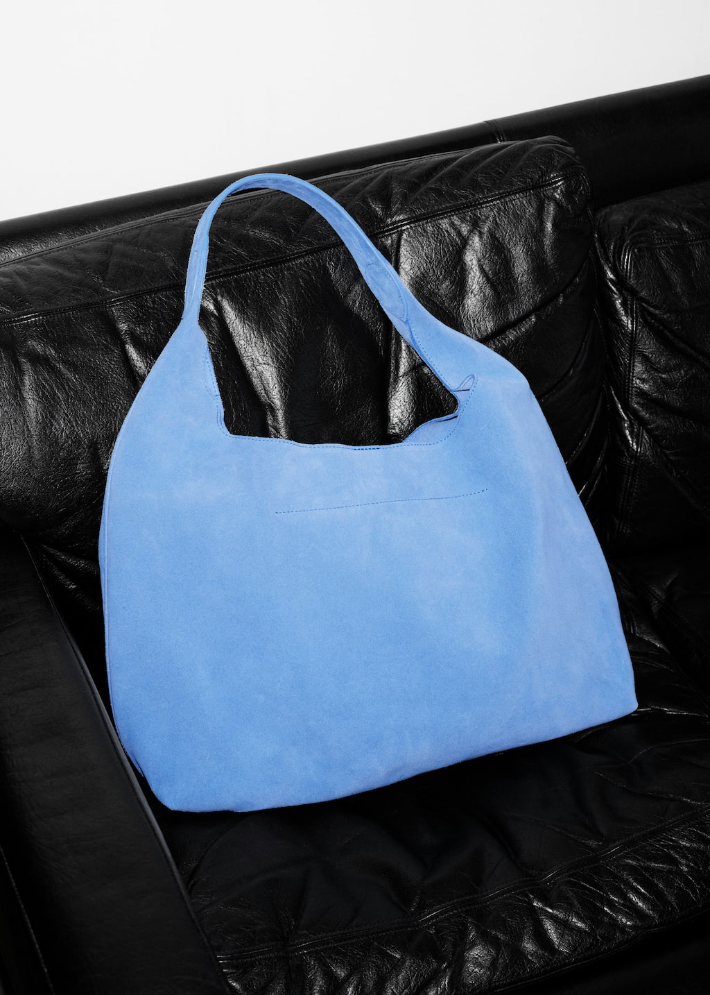 Image of Large Suede Tote Bag