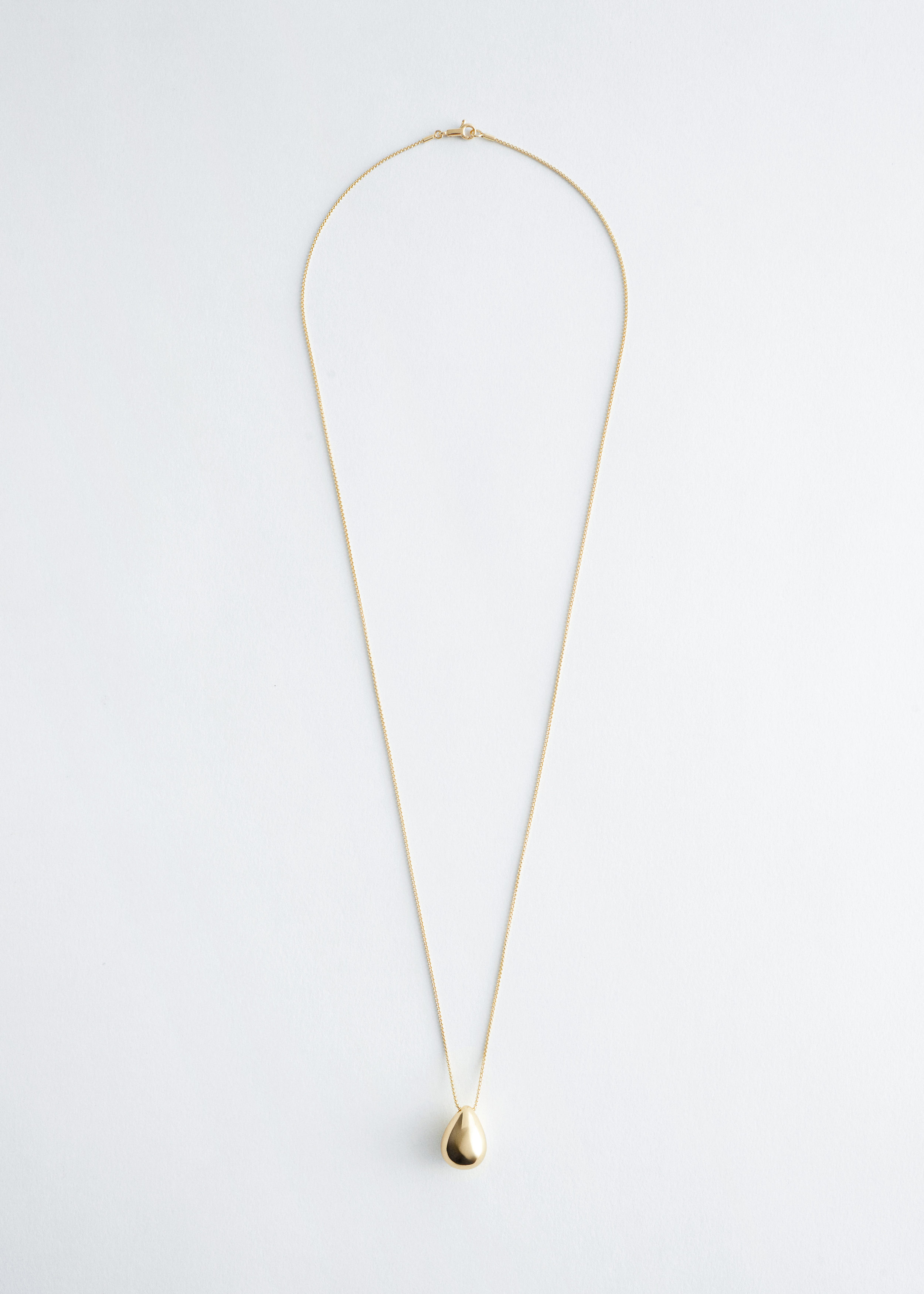 Long Drop-Pendant Necklace