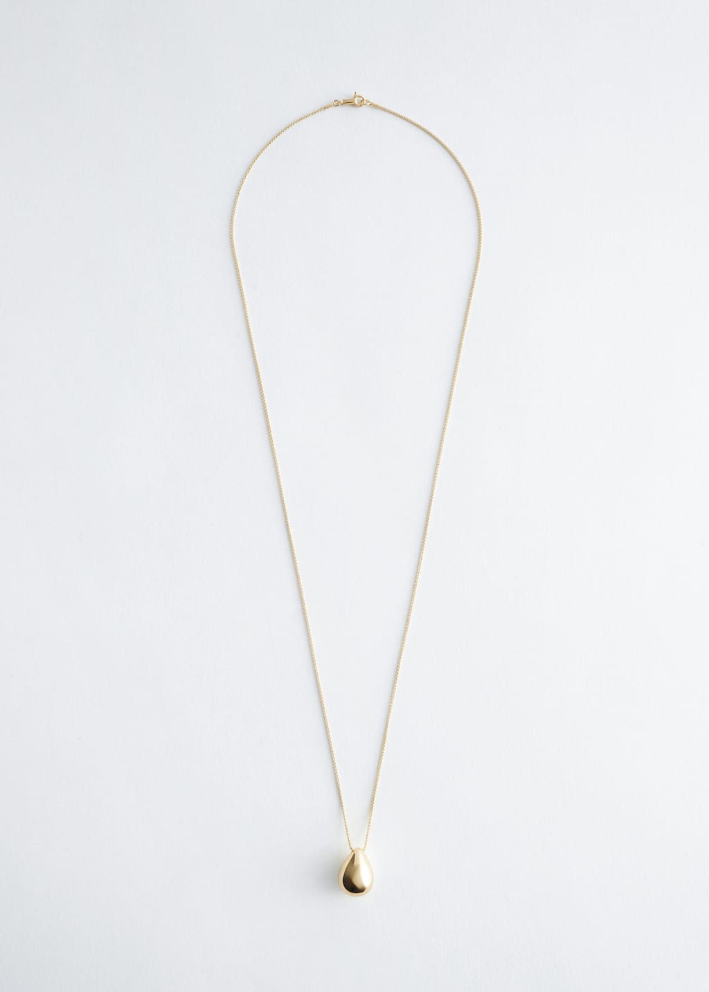 Long Drop-Pendant Necklace