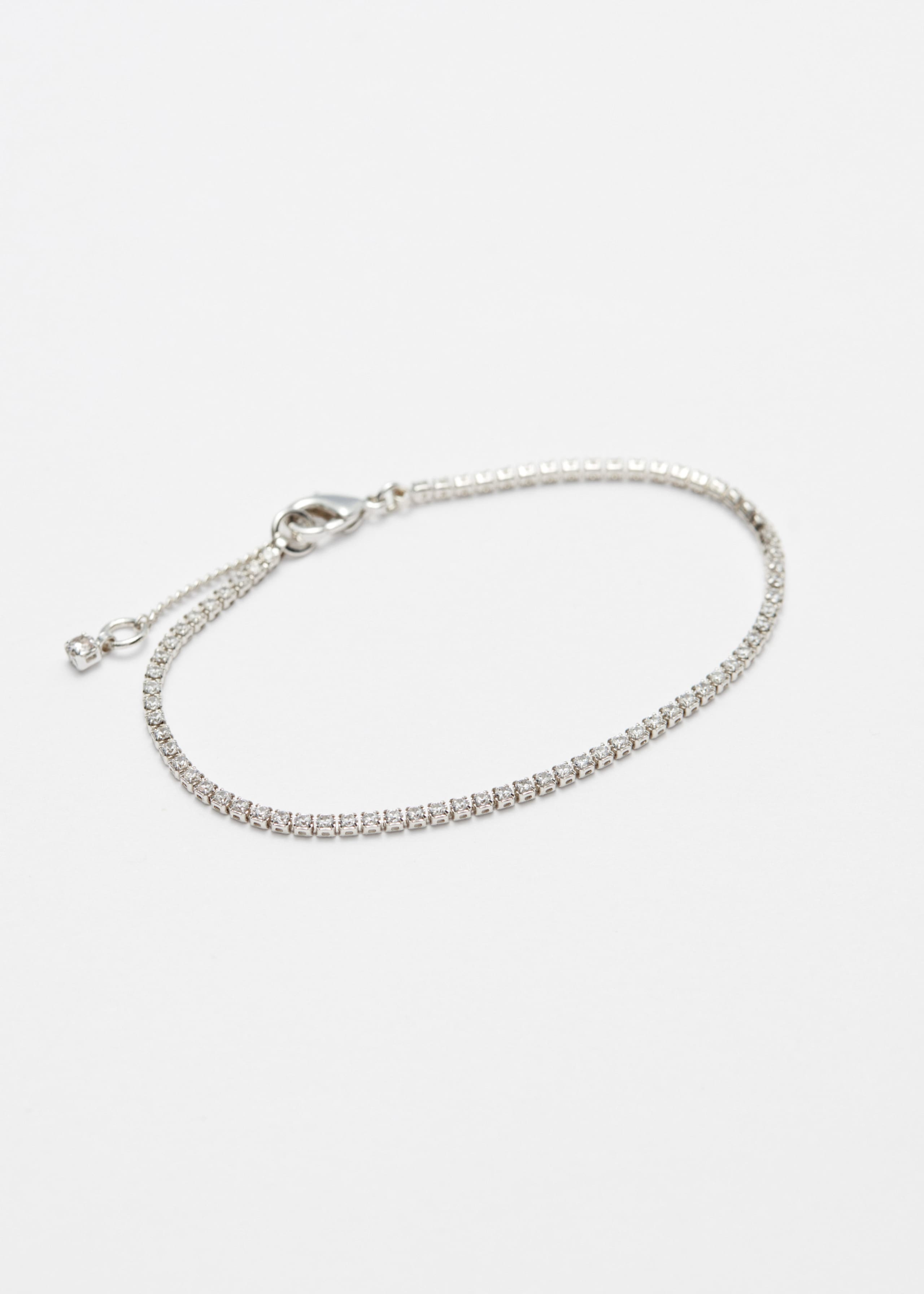 Bracciale tennis con cristalli