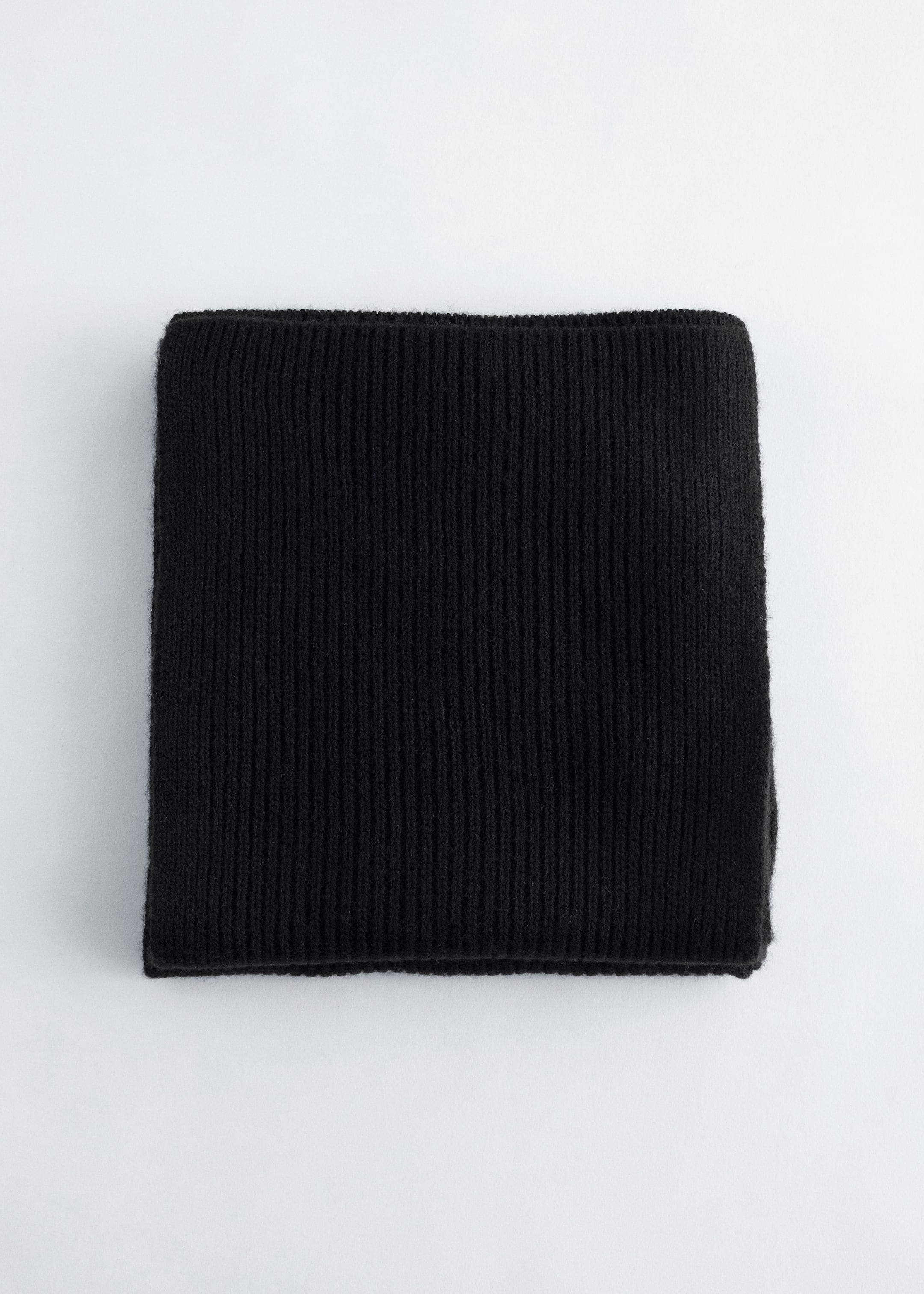 Ingrandisci l'immagine: Hooded Wool Scarf - Black - DONNA | H&M CH 2