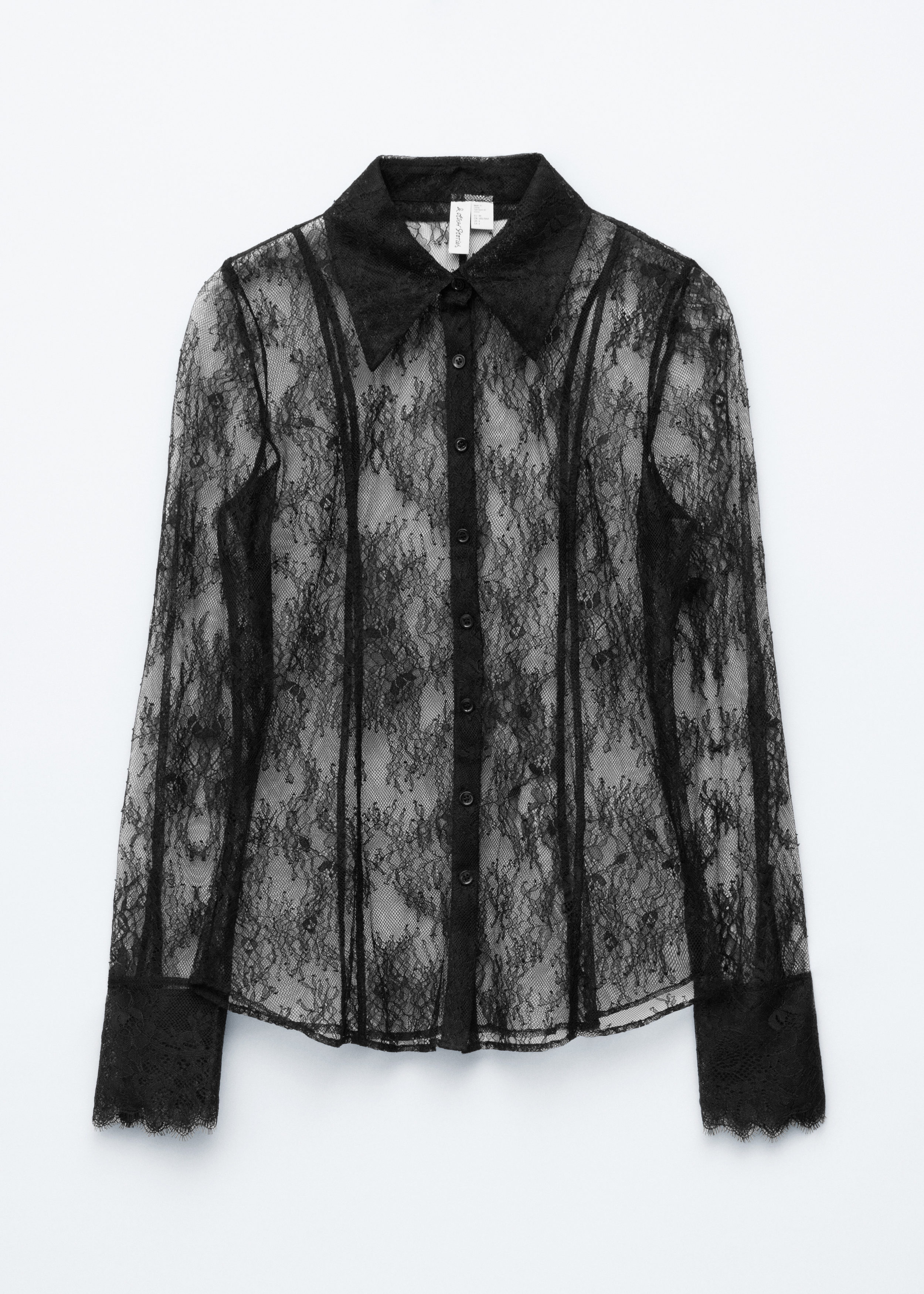 Tapered Lace Shirt