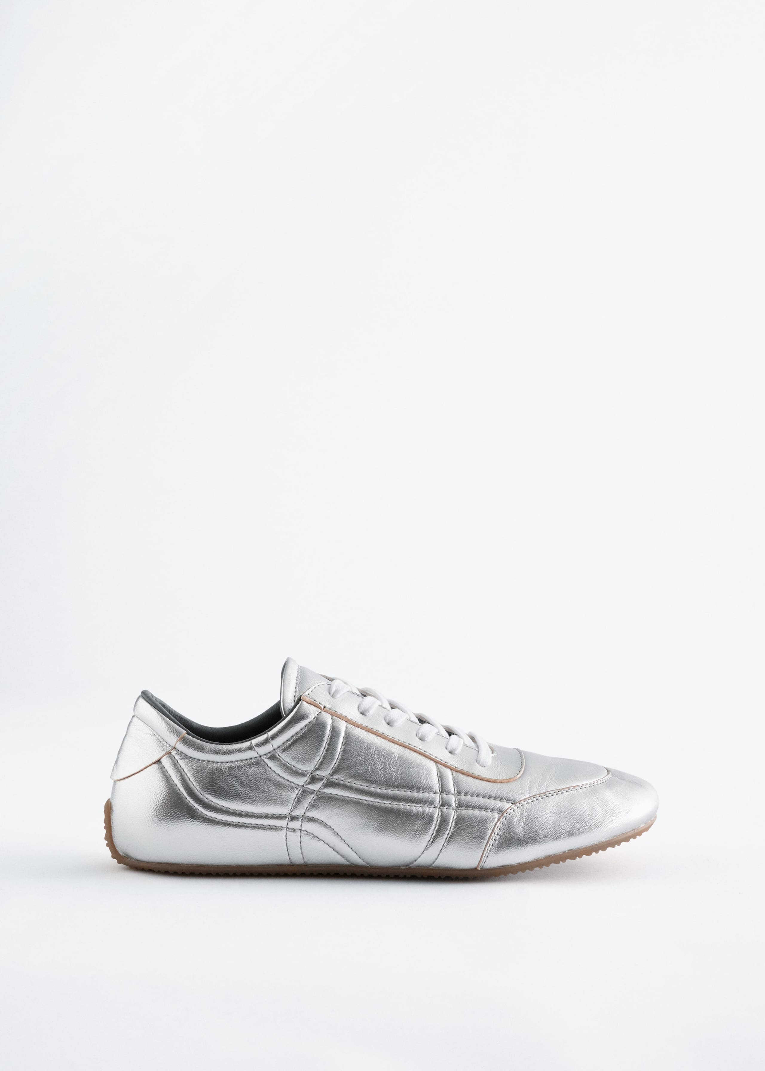 Image of Minimal Leather Sneakers