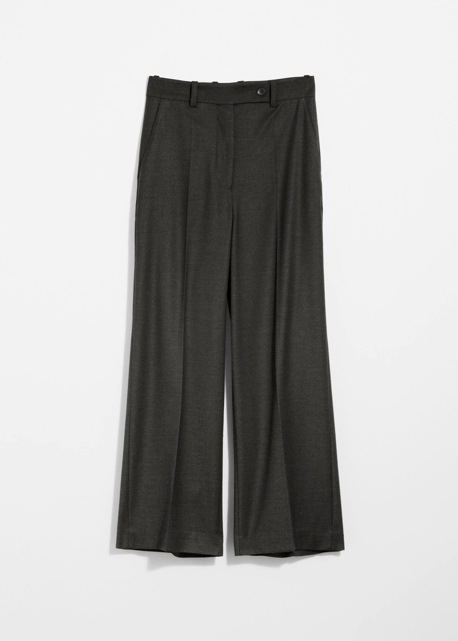 Cropped pantalon - Grijs/Zwart