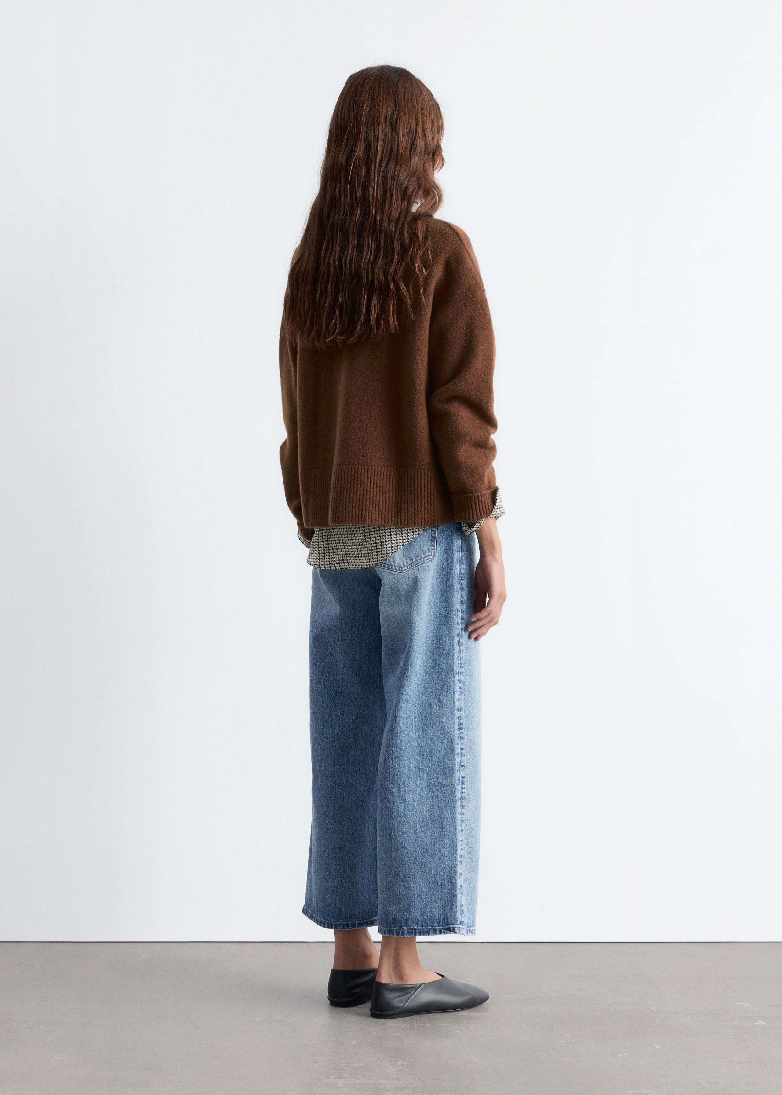 Image of Locker geschnittener Strickpullover