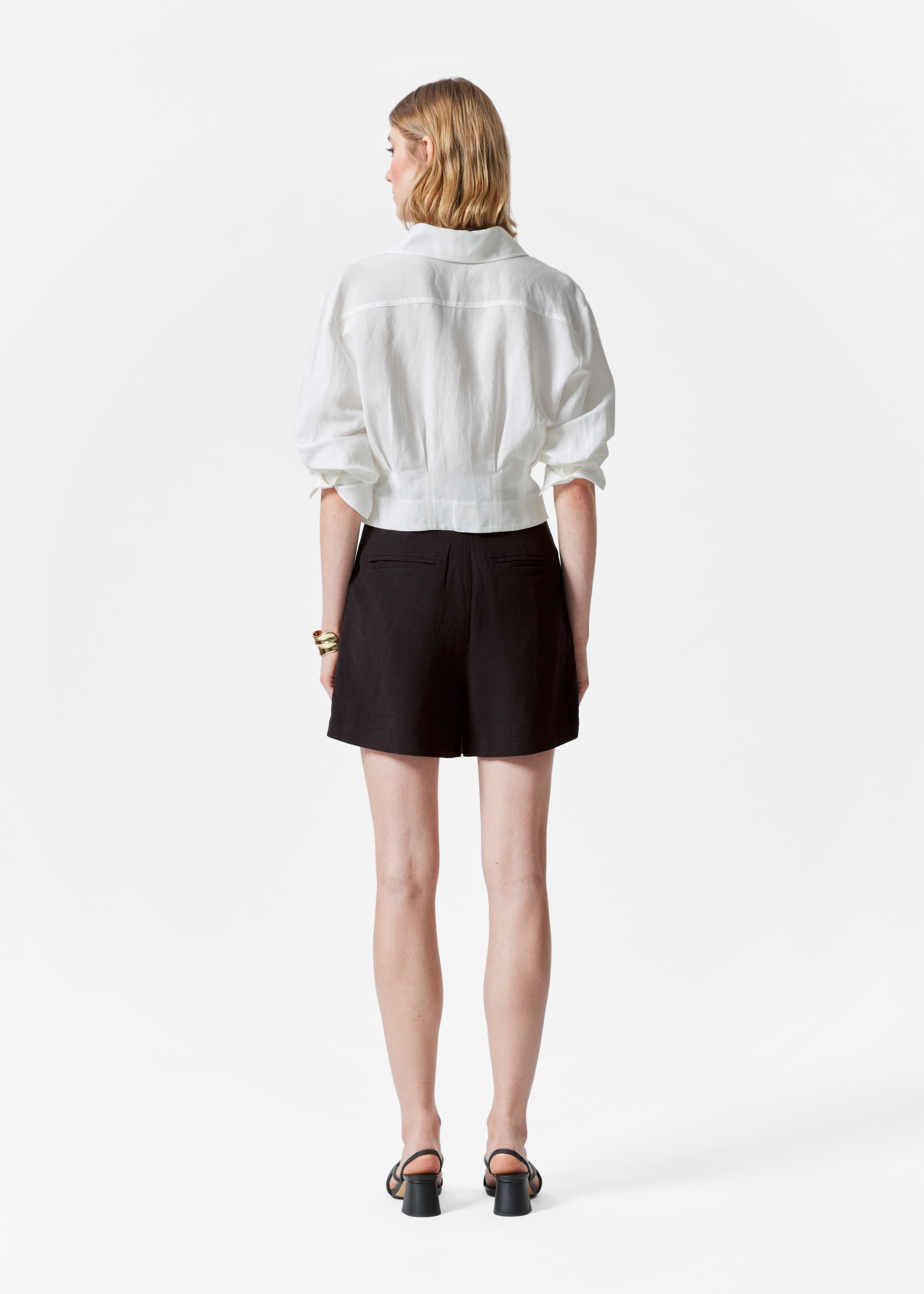 Größeres Bild ansehen: Elegante Shorts - Schwarz - Ladies | H&M DE 4