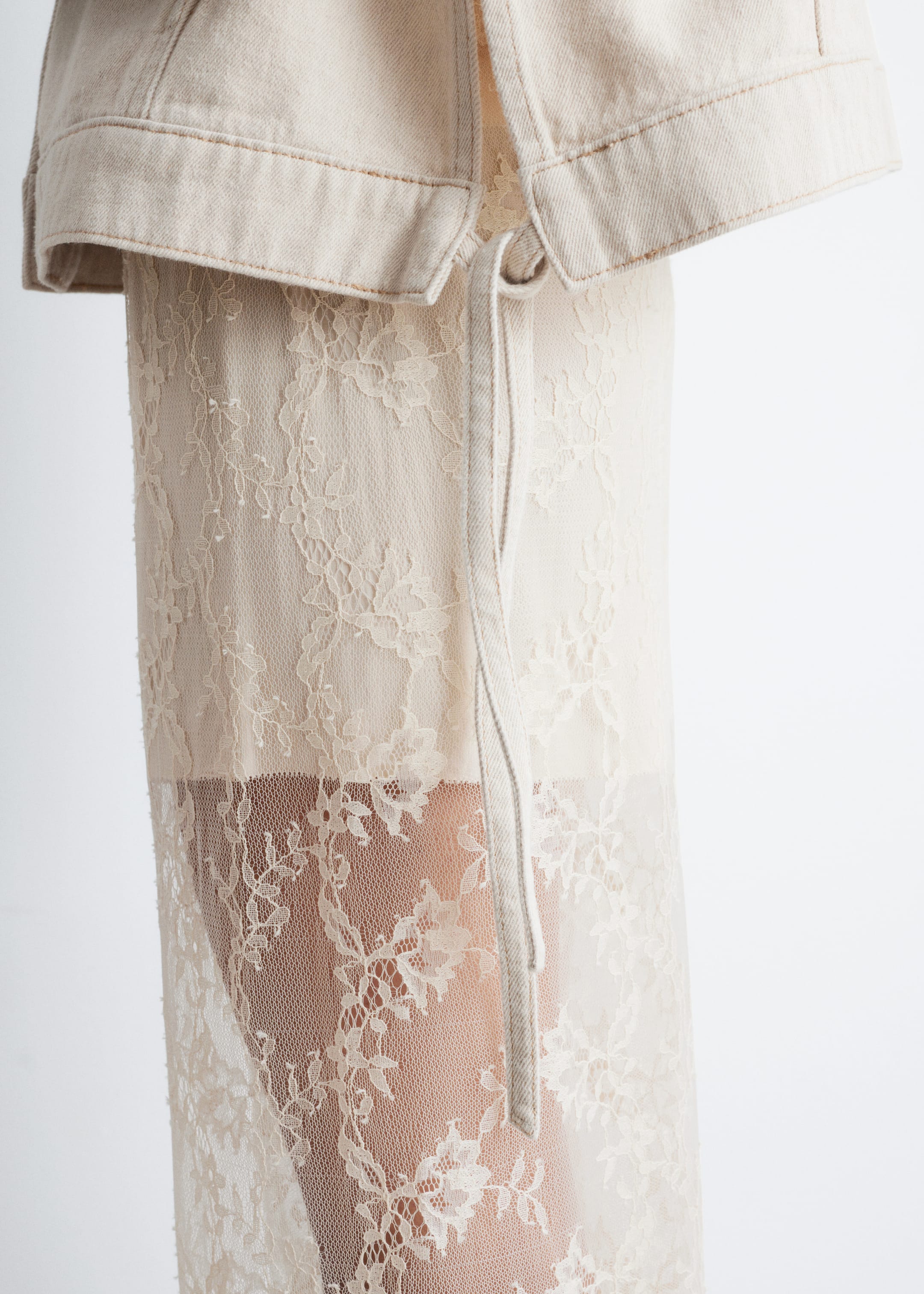 Größeres Bild anzeigen: Spitzenhose - Creme - Ladies | H&M AT 5
