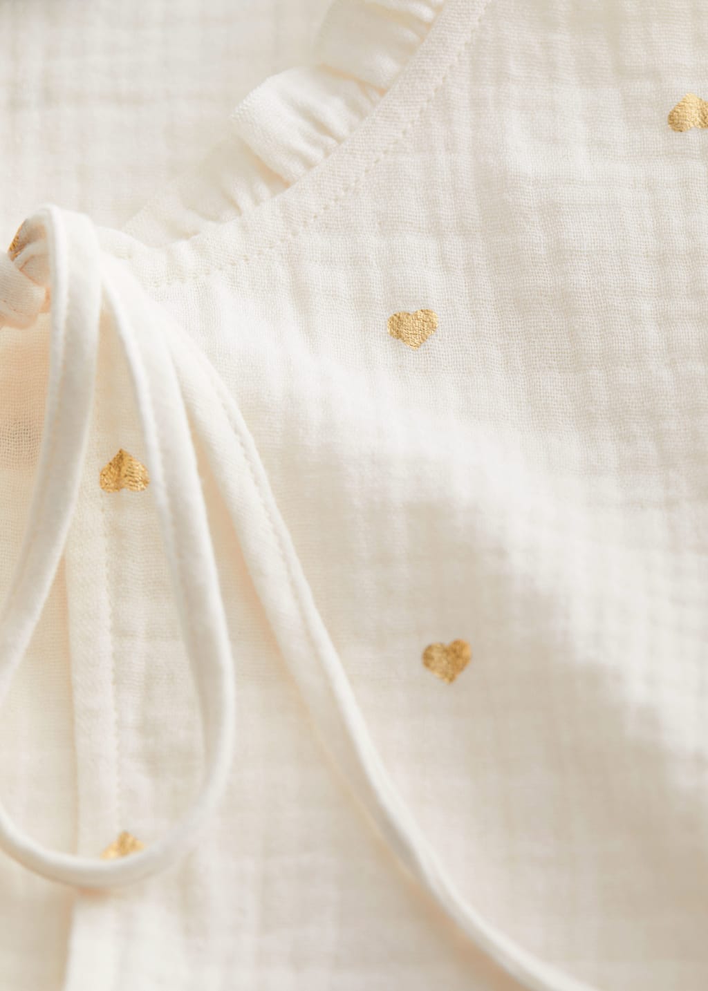 Haut de pyjama en coton bio - {{variantName}} - Descriptive Detail