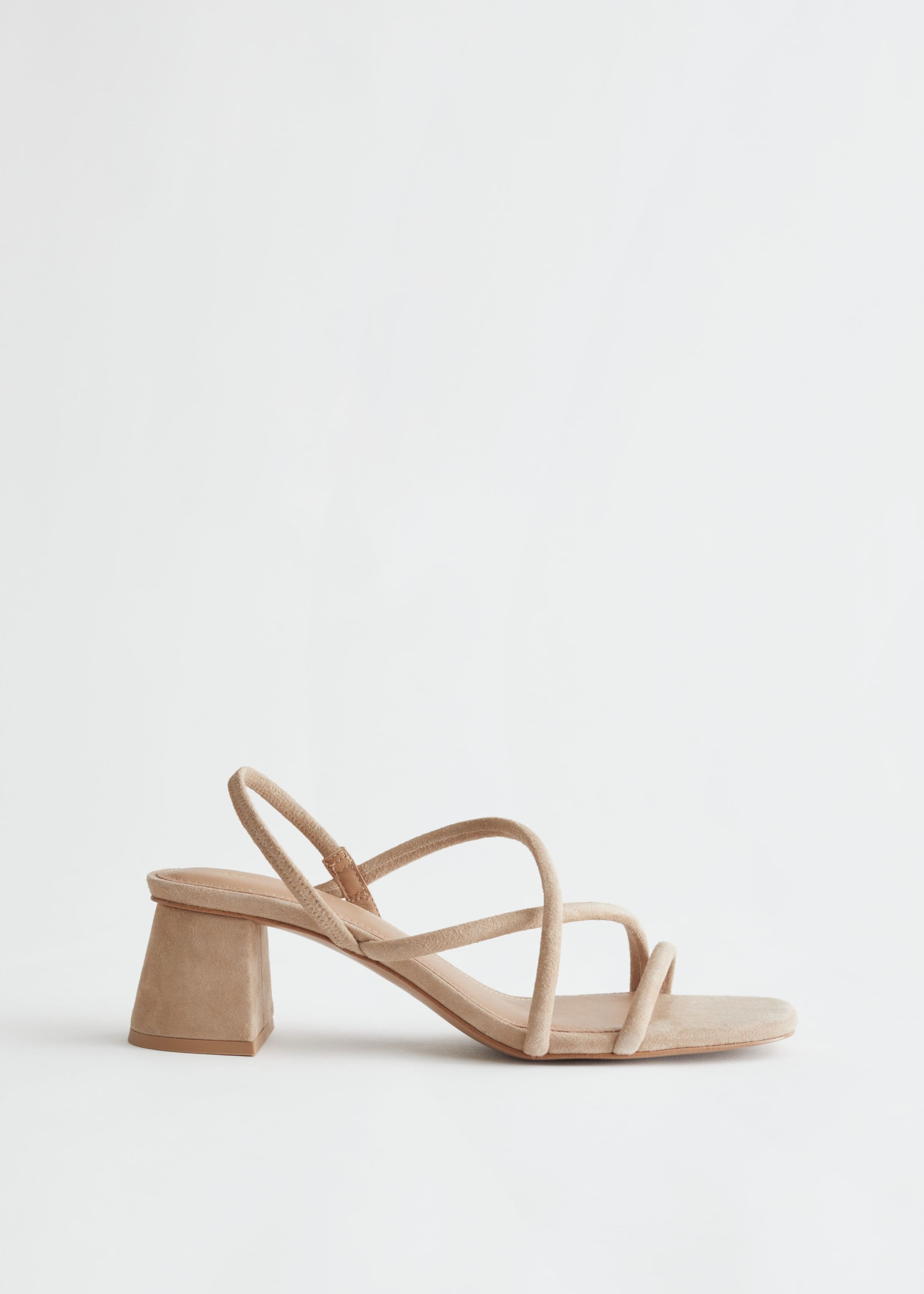 Image of Strappy Block Heel Sandals