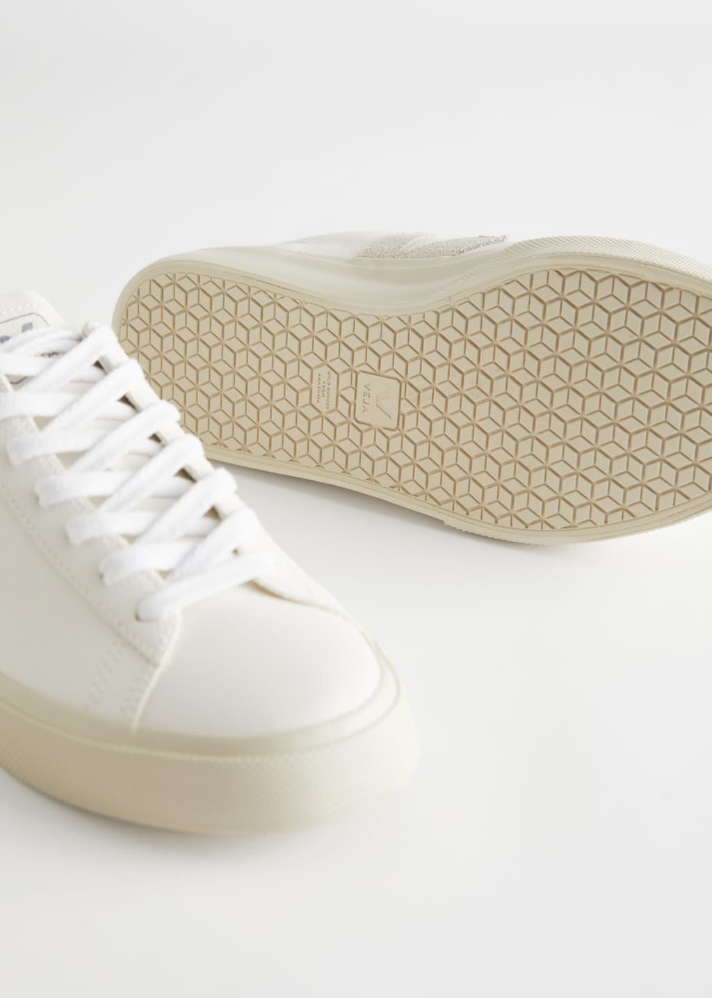Image of Veja Campo Leather Sneakers
